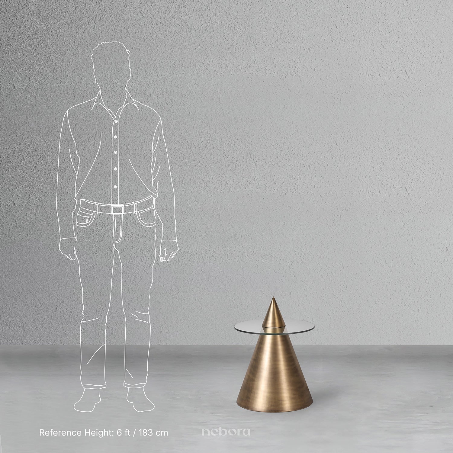 Solis Conical Side Table