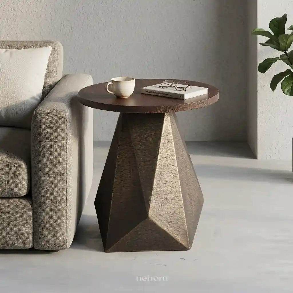 Facet Side Table