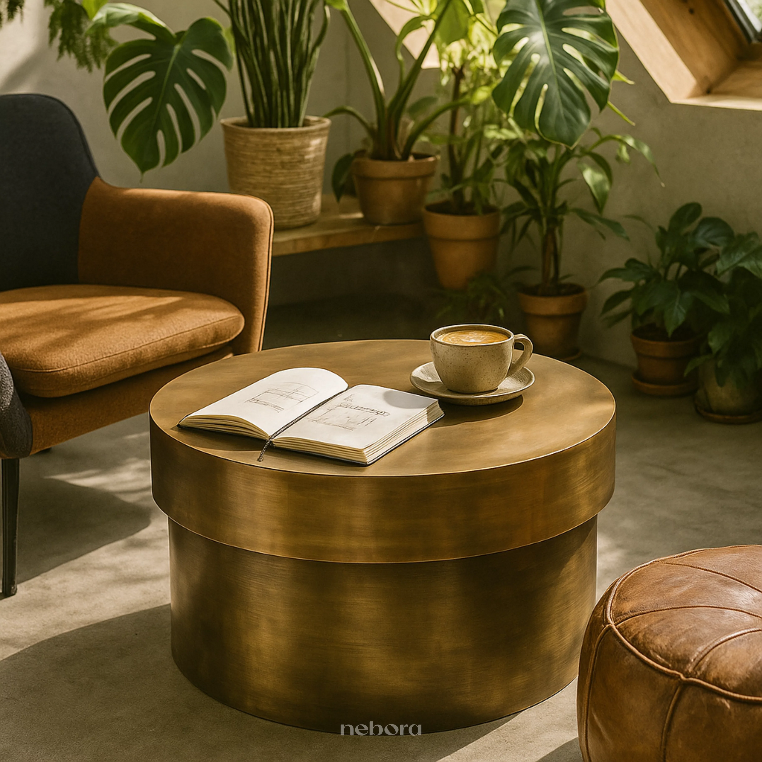 Column Coffee Table - Product Image 