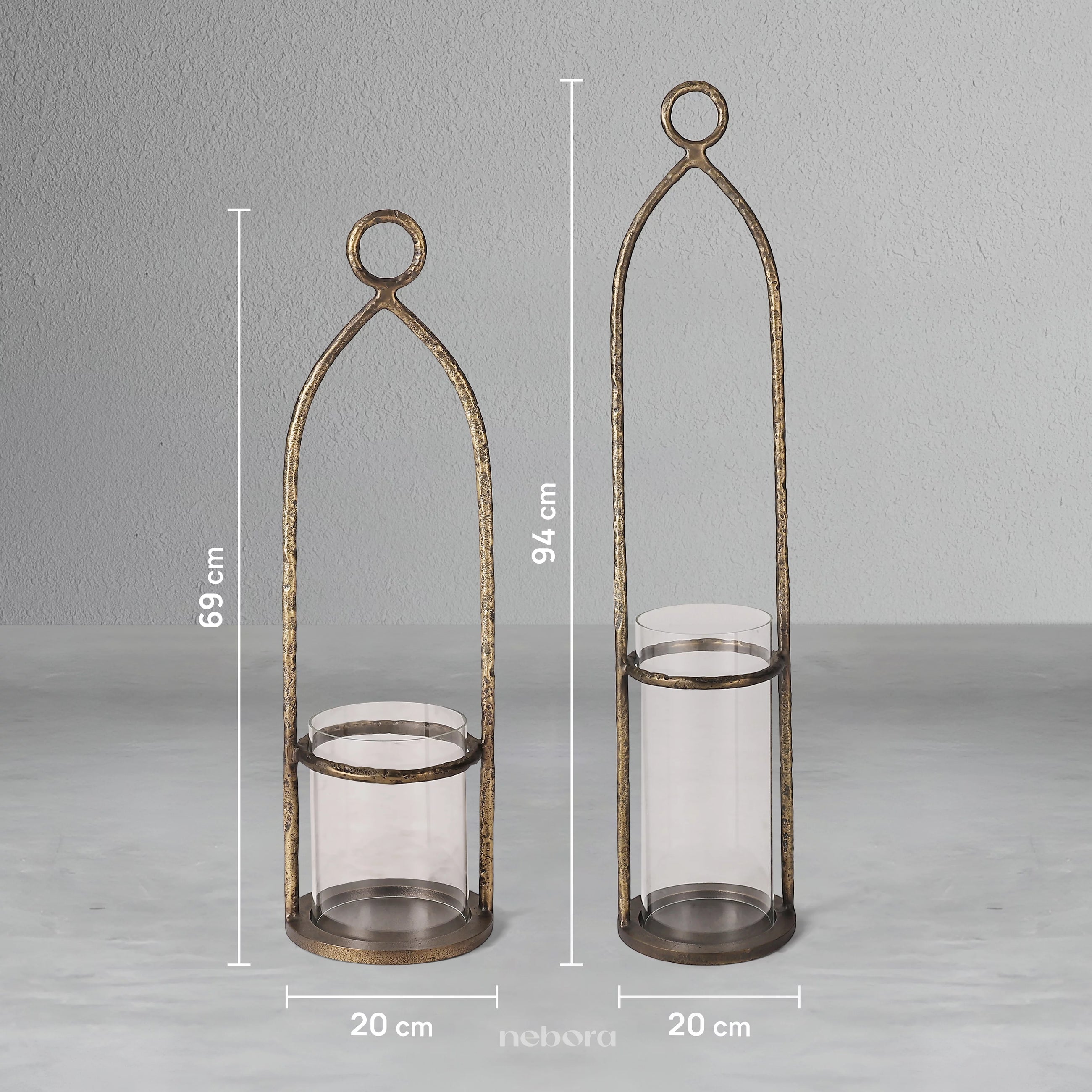 Gothic Arch Lantern Set/2