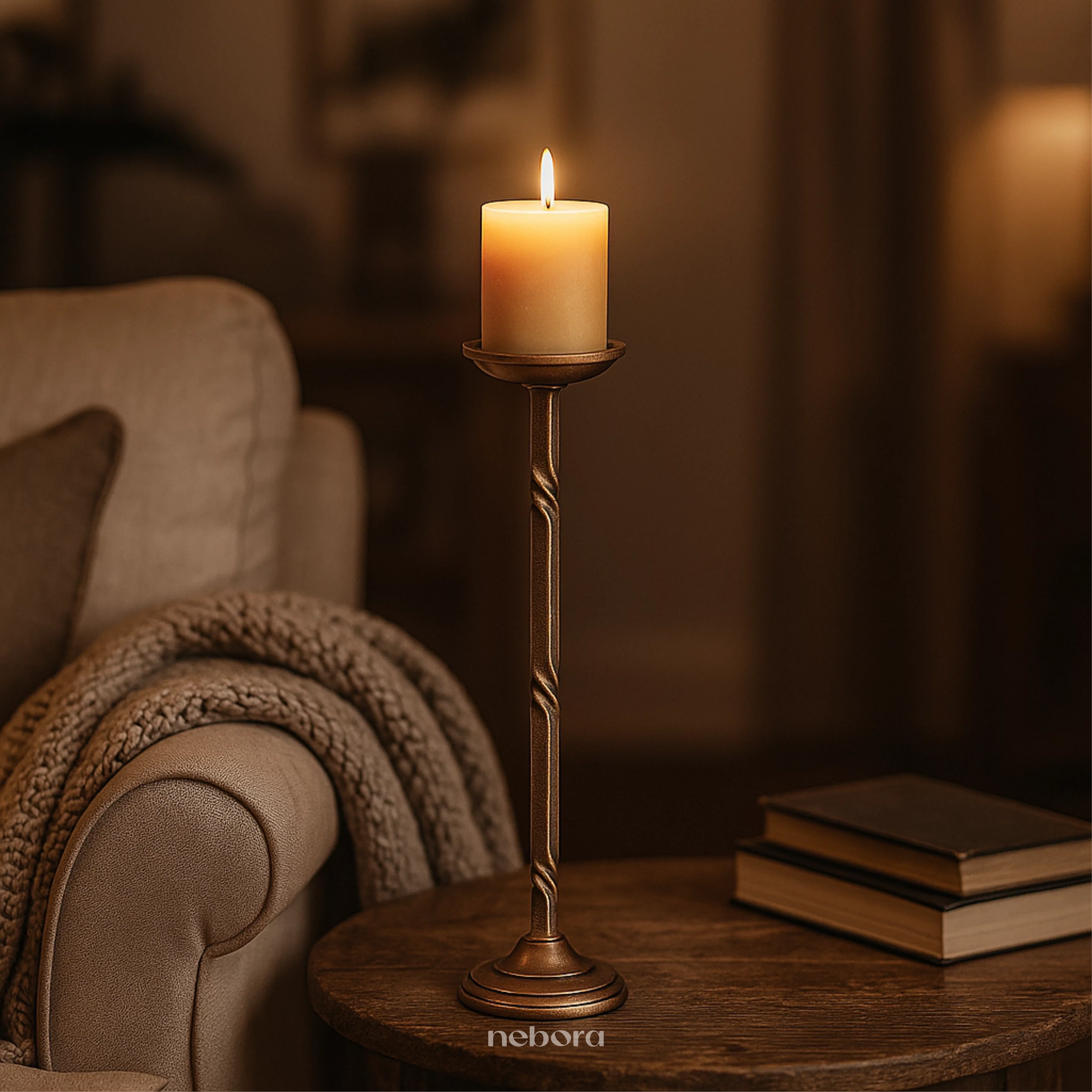 Alaric Candle Stand Small - Product Image 