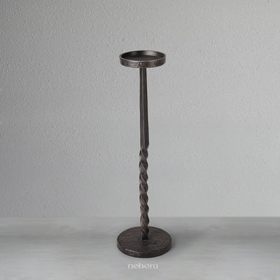 Obsidian Spire Candle Holder Small