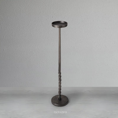 Obsidian Spire Candle Holder Large