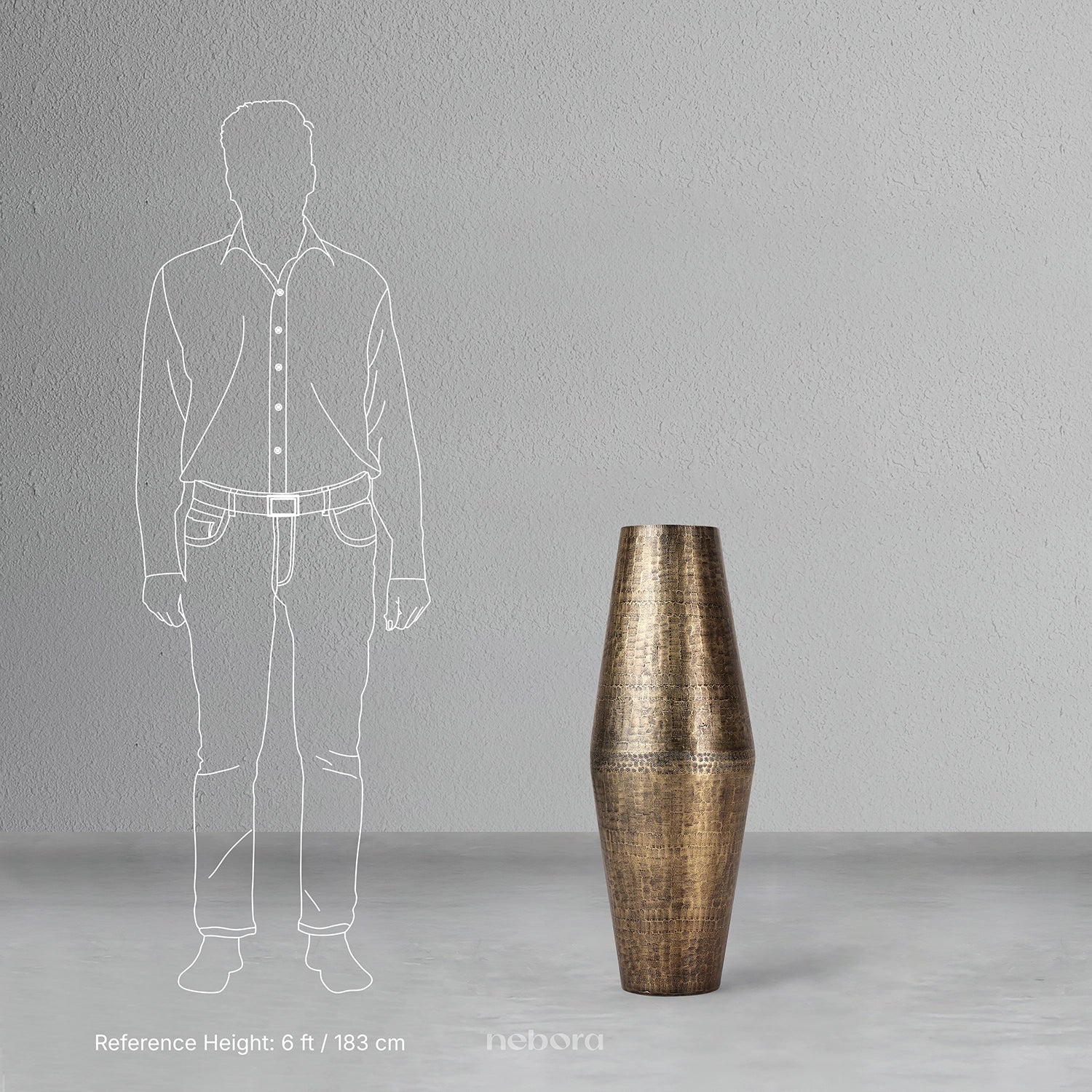Amphora Floor Vase Extra Large