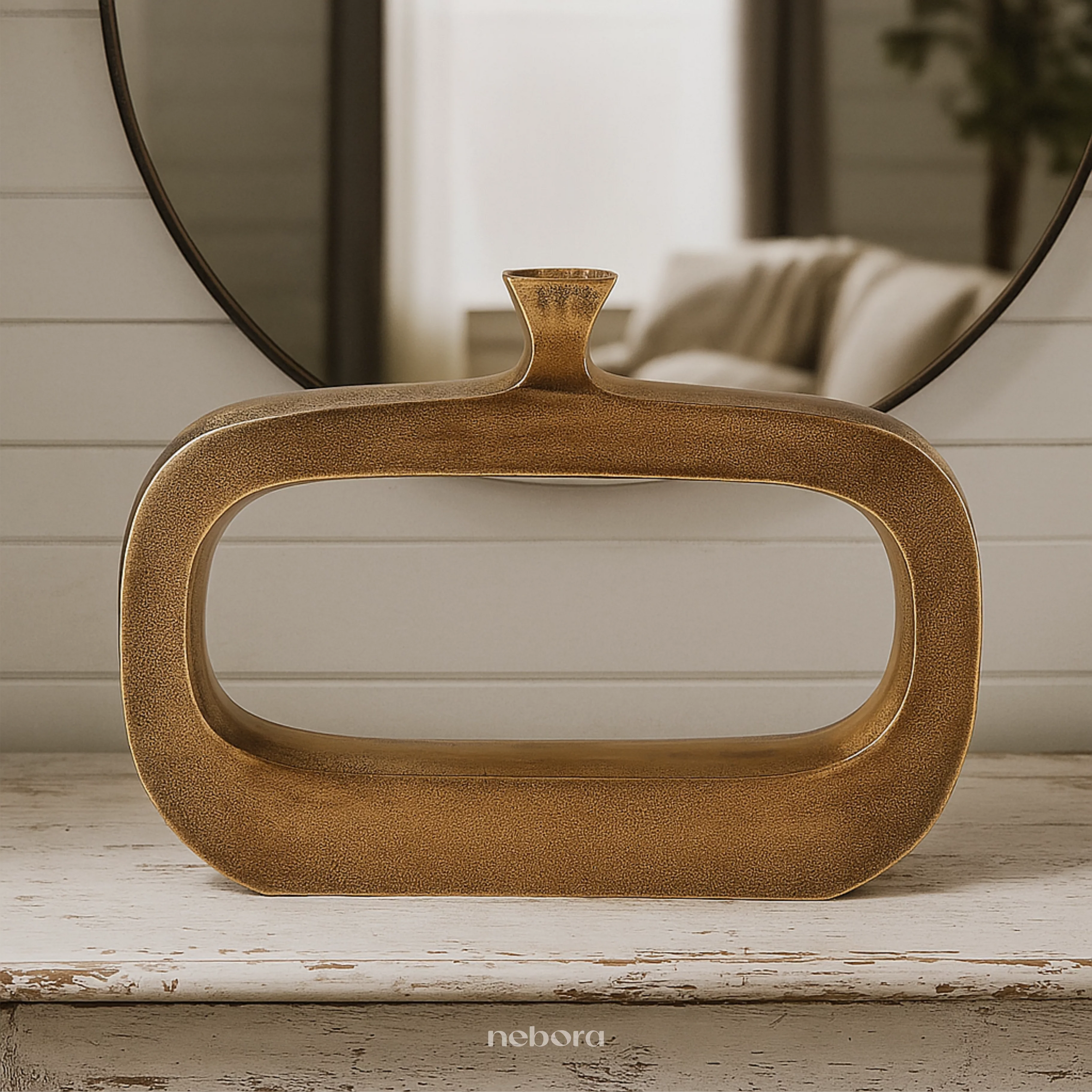 Grotto Sculpture Candle Holder - Product Image 