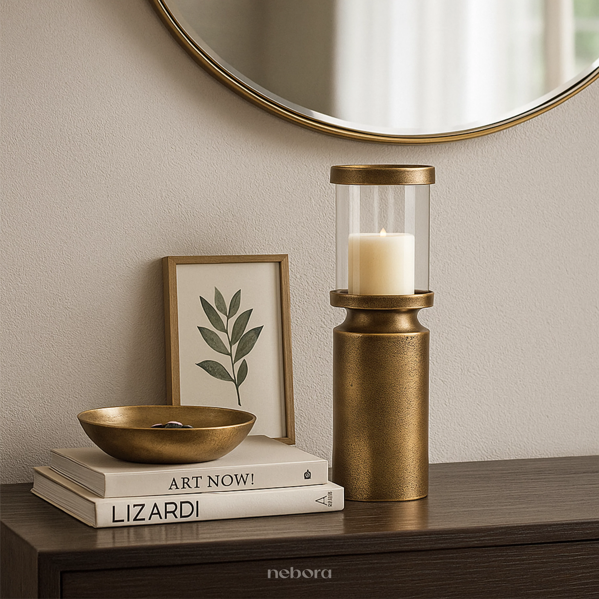 Flicker Hurricane Lantern Large