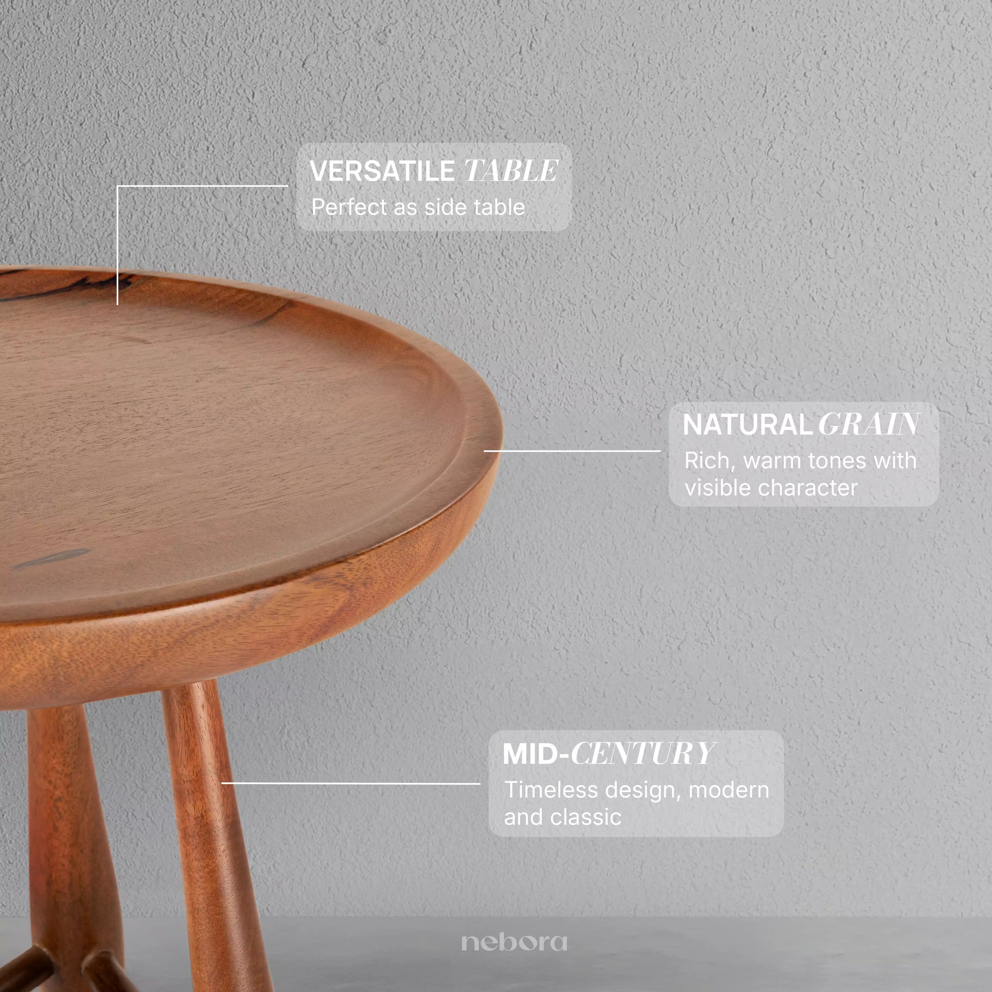 Heritage Round Wooden Table