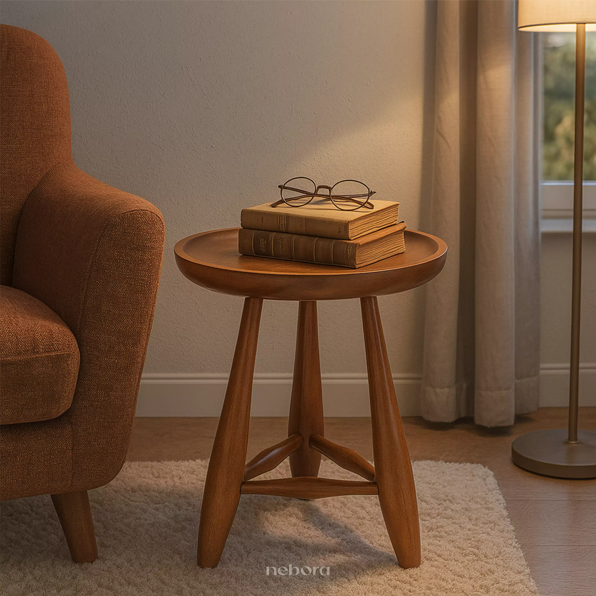 Heritage Round Wooden Table