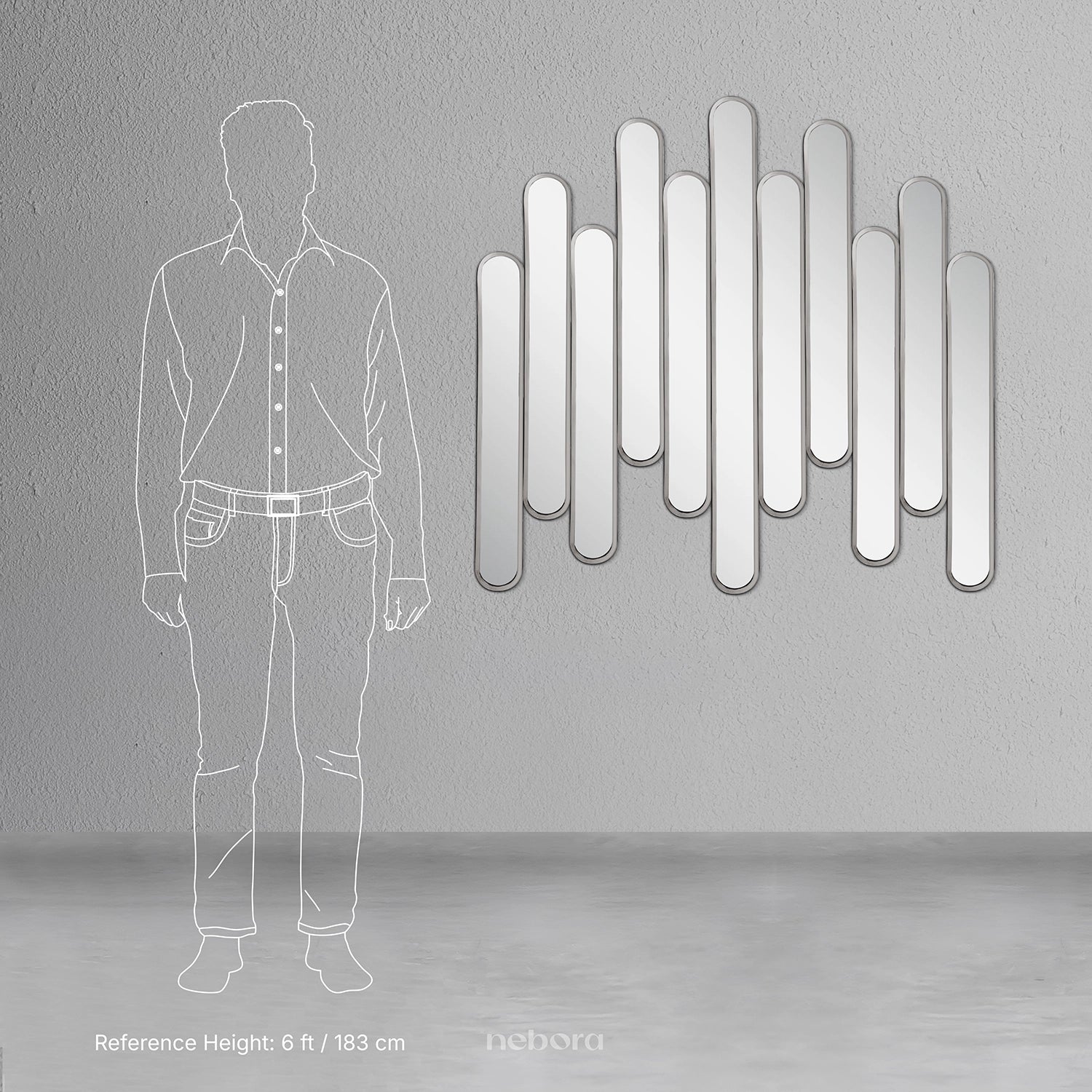 Meridian Sticks Mirror