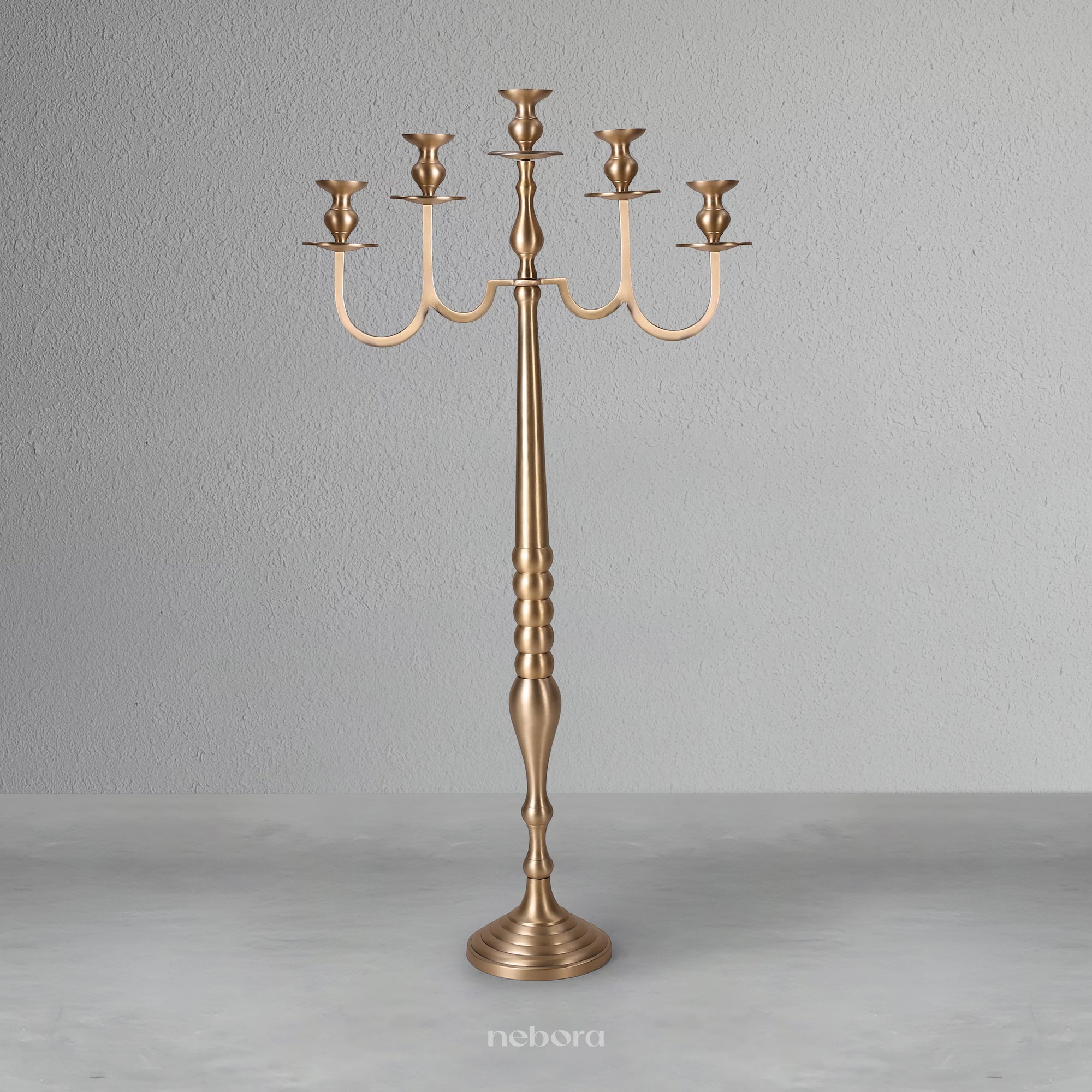 Radiance Pure Brass Candle Abra