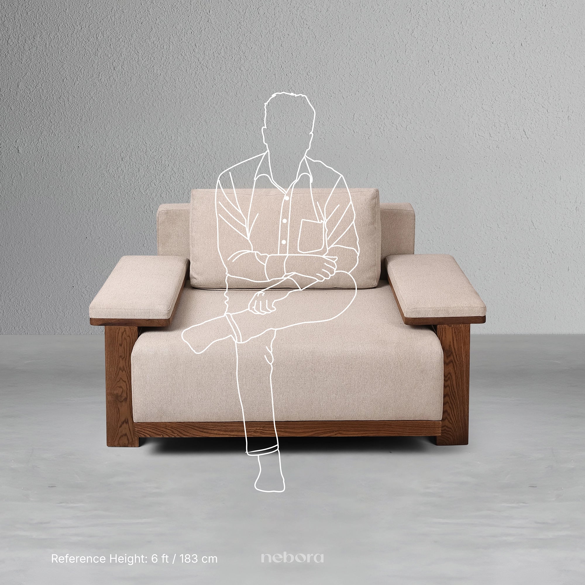 Kanso Single Seater Sofa