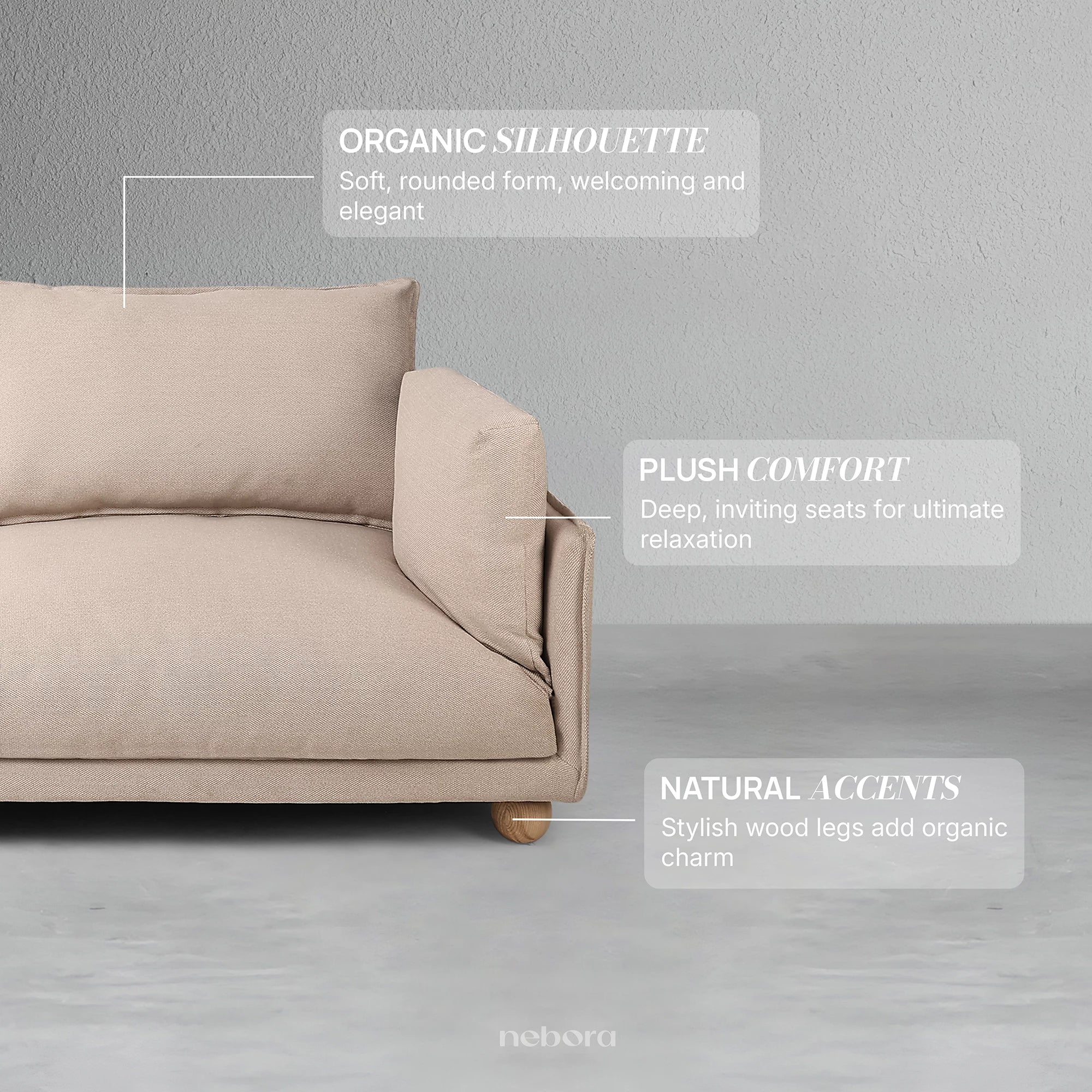 Aura 3-Seater Super Sofa