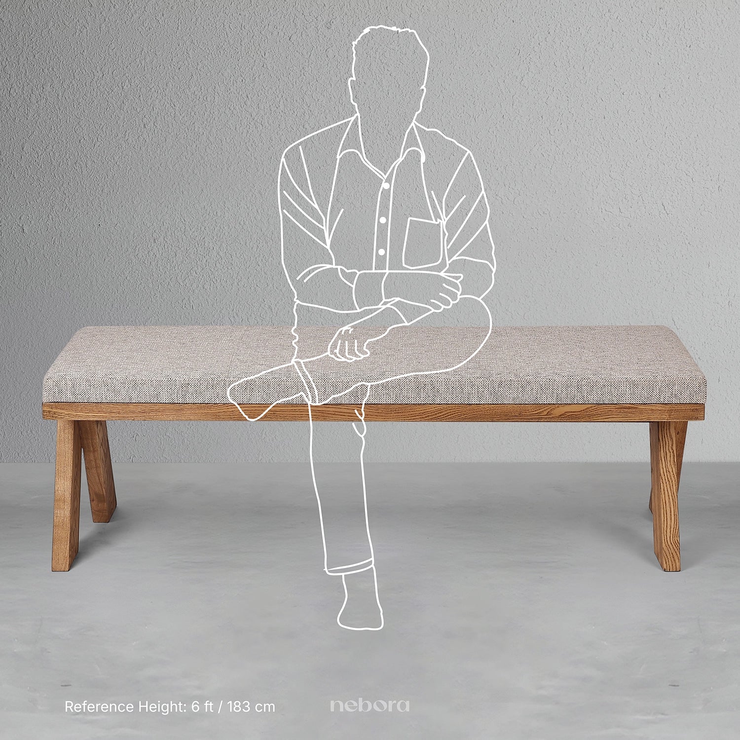 Homage Pierre Jeanneret Bench