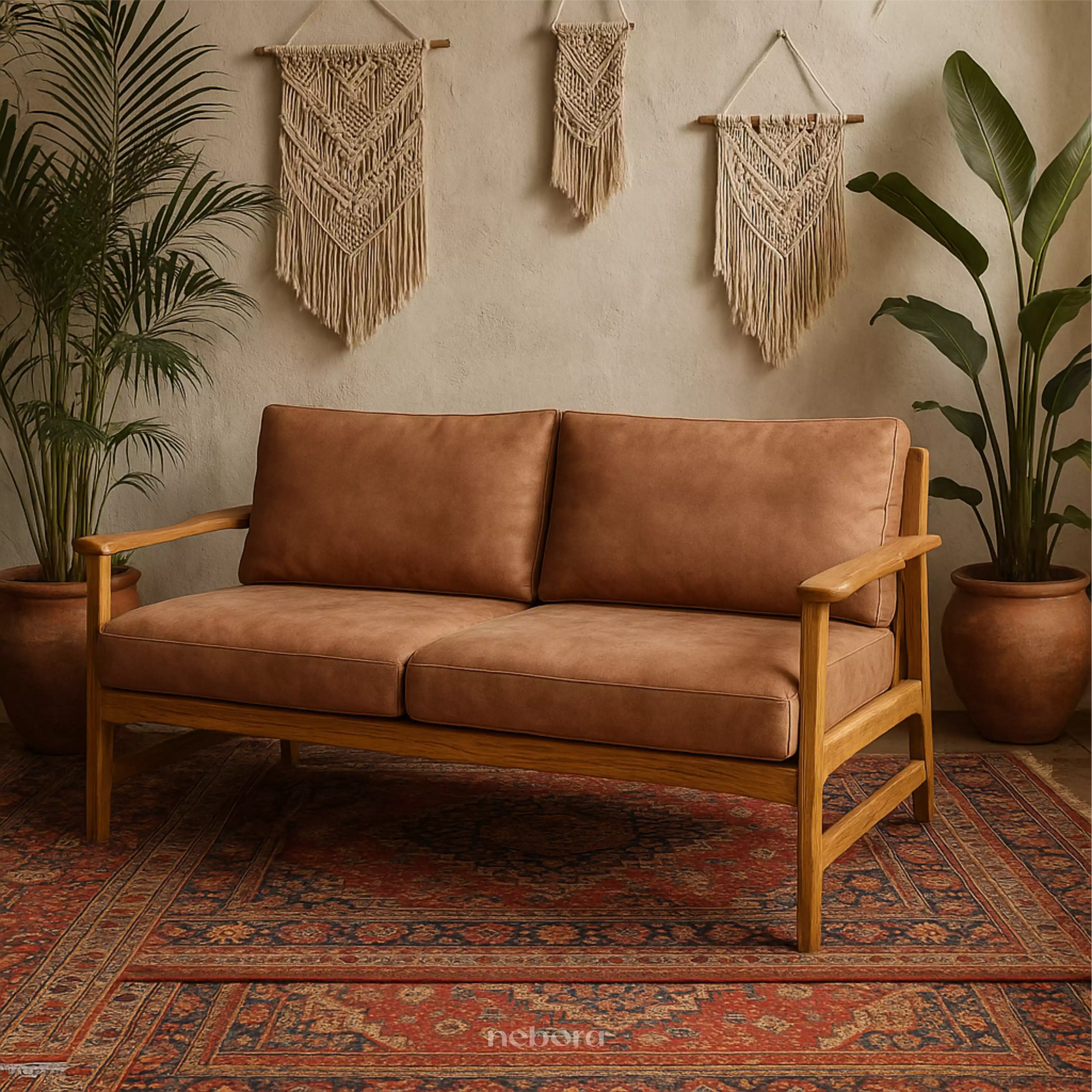 Century Two Seater Loveseat Sofa