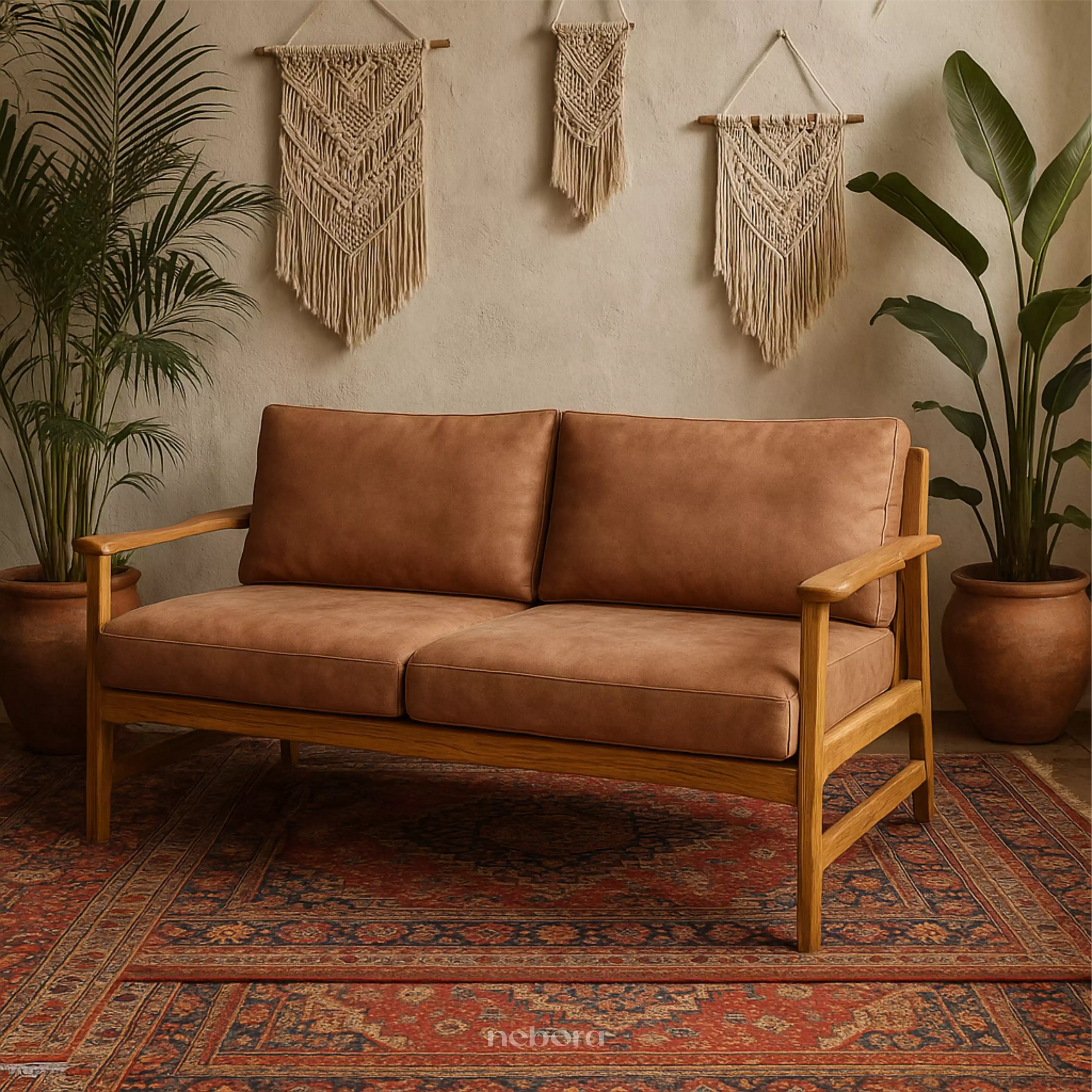 Century Two Seater Loveseat Sofa