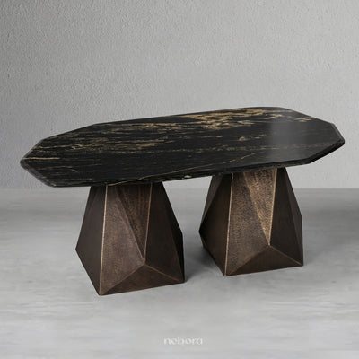 Facet Marble Coffee Table
