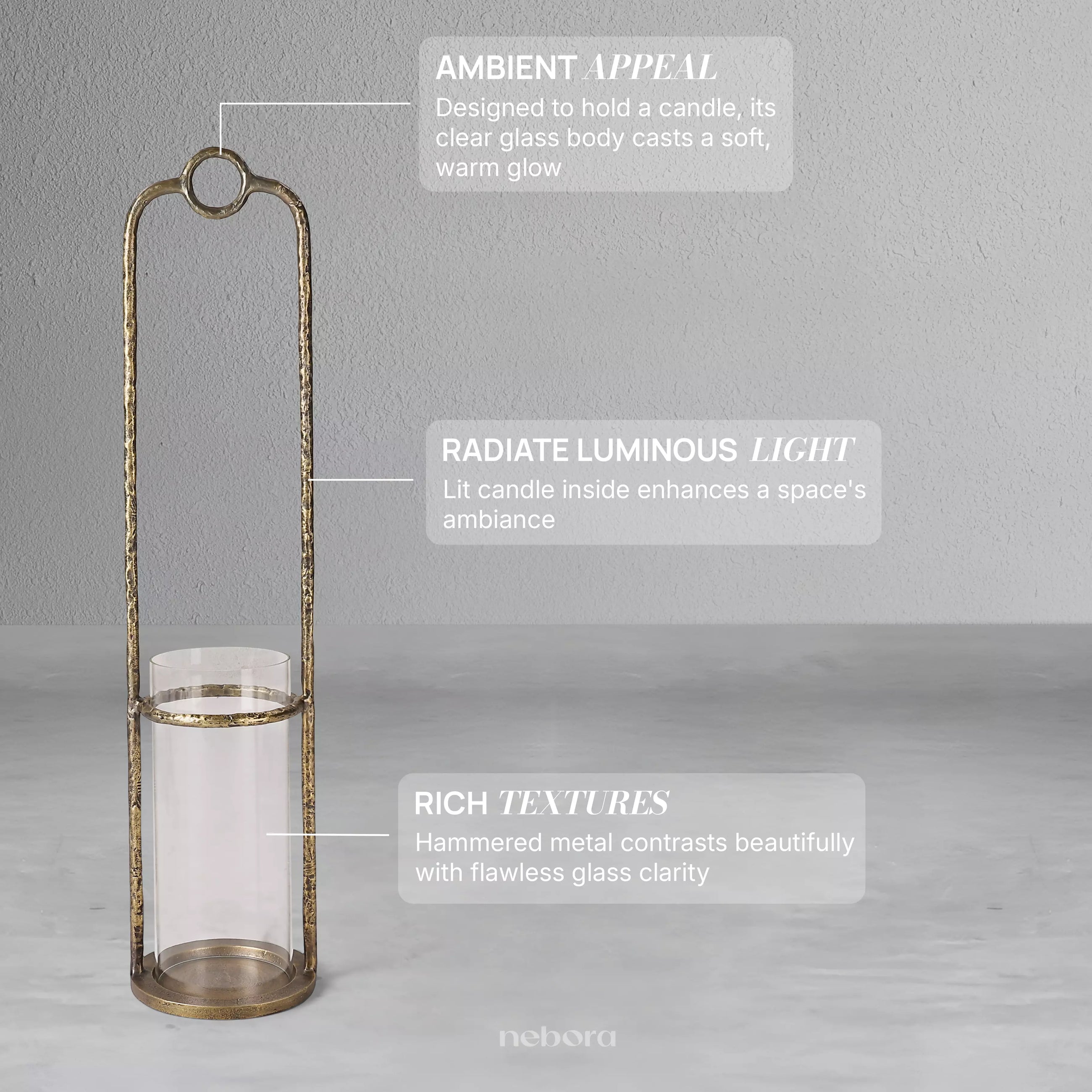 Oxidized Ember Lantern Large