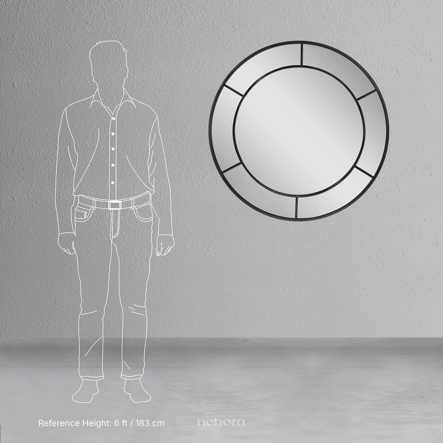 Portal Round Mirror Medium