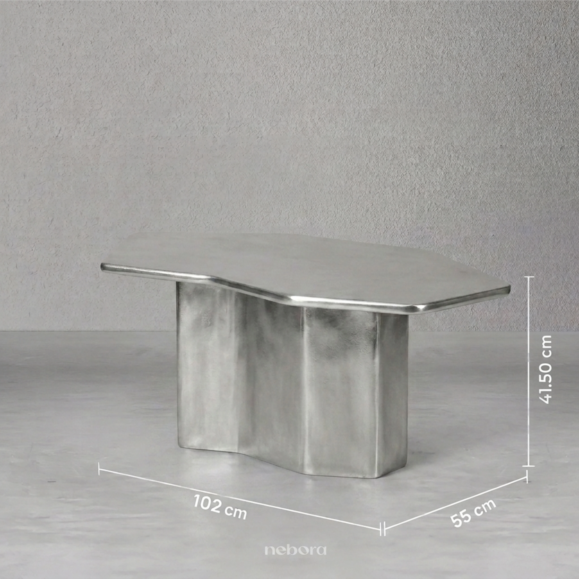 Stela Coffee Table Silver