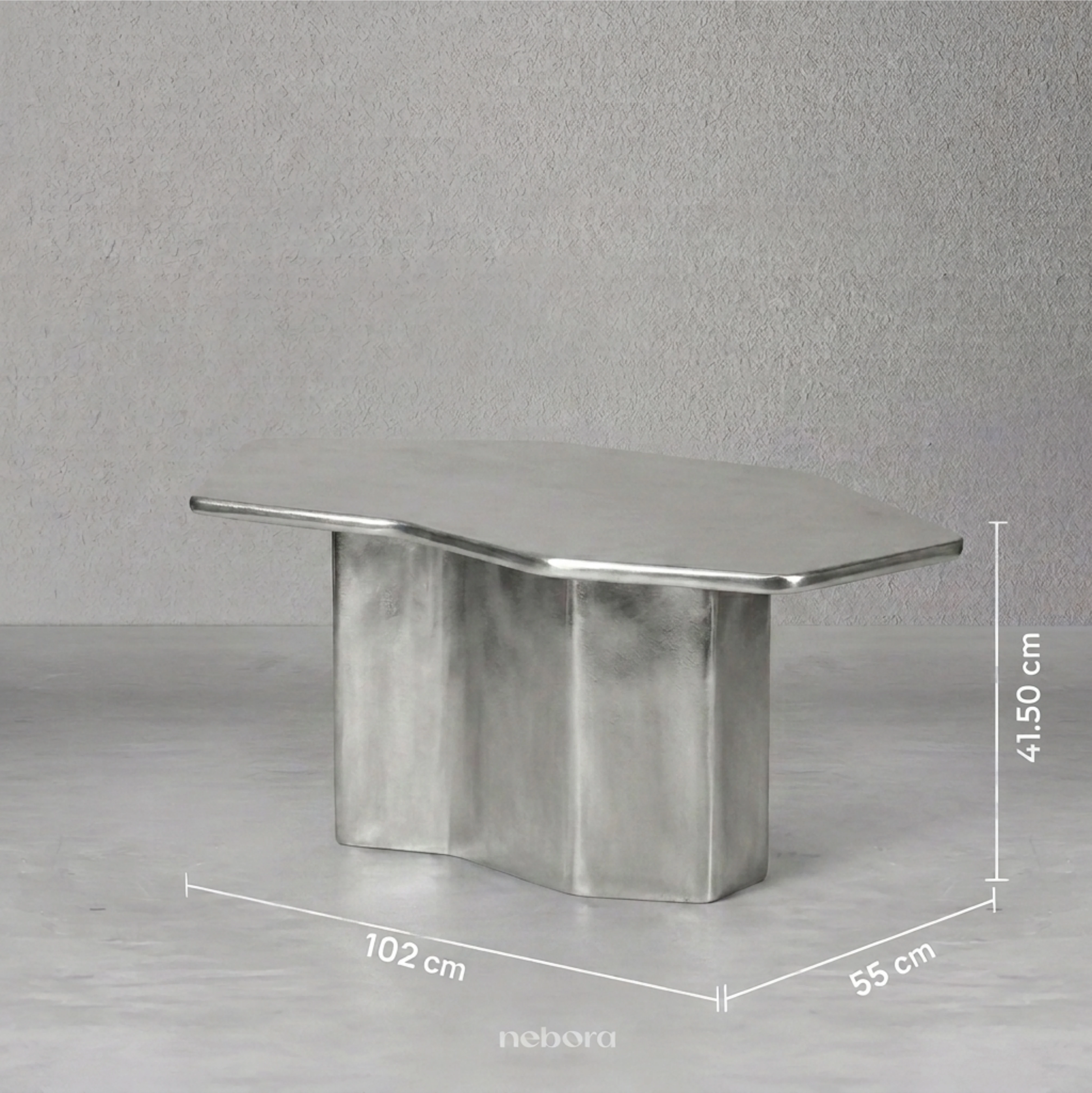Stela Coffee Table Silver