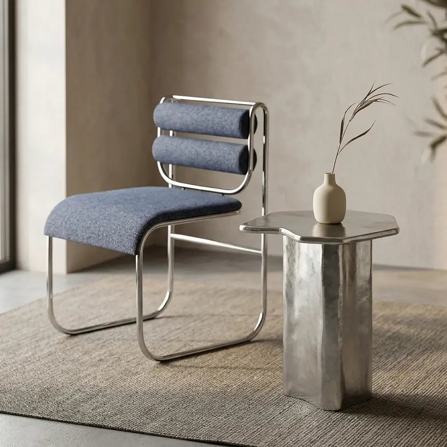 Stela Side Table Silver