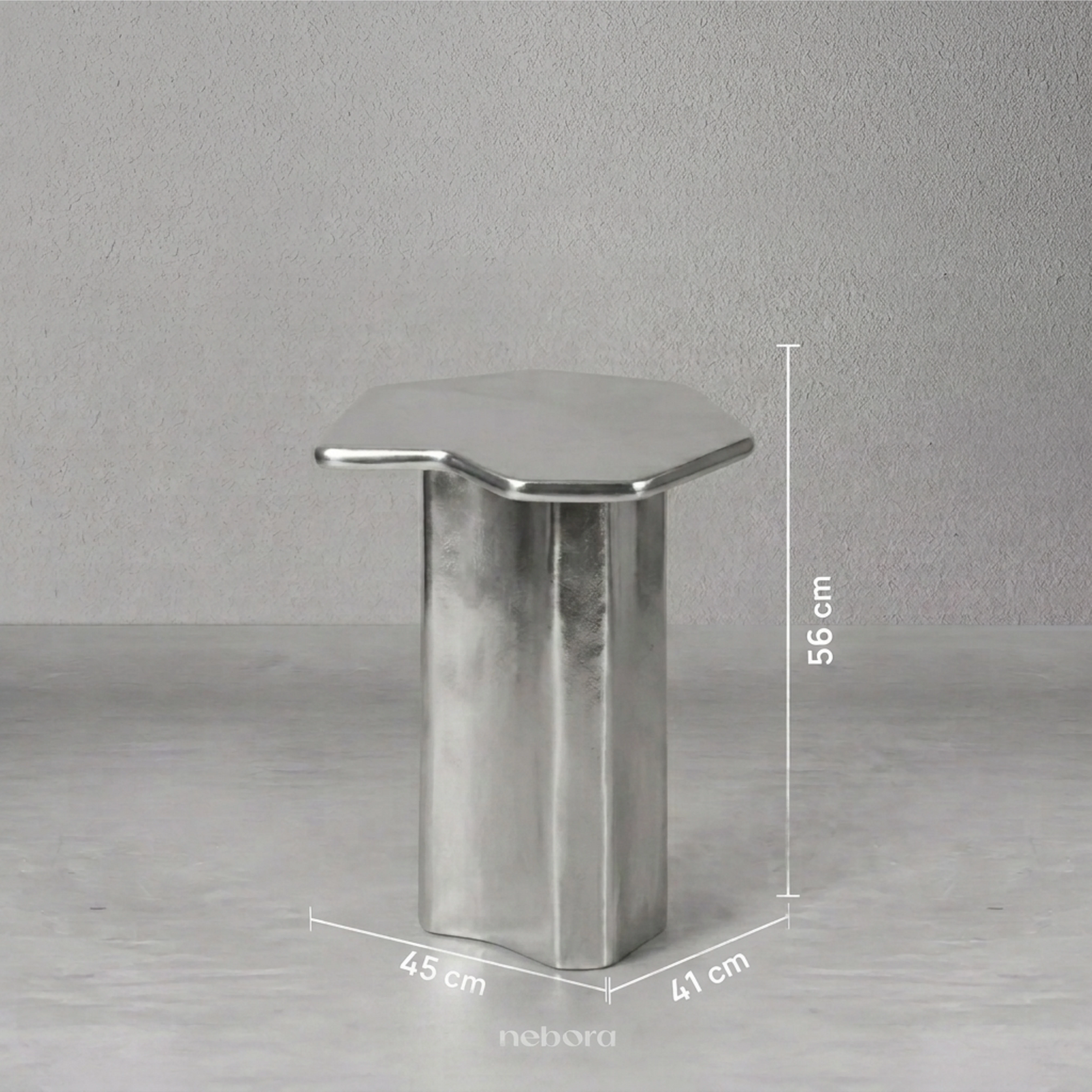 Stela Side Table Silver