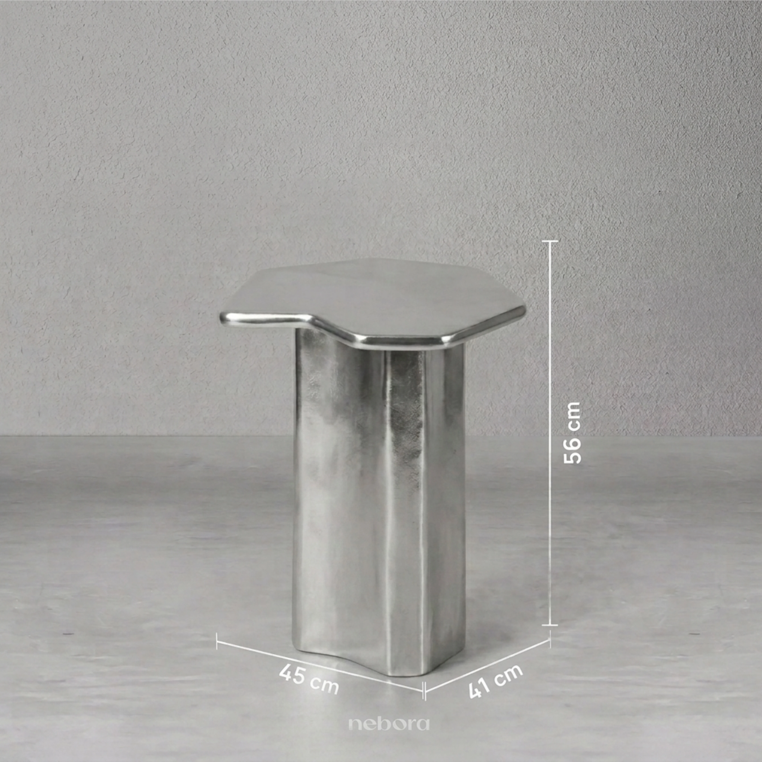 Stela Side Table Silver