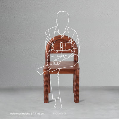 Column Rib Dining Chair