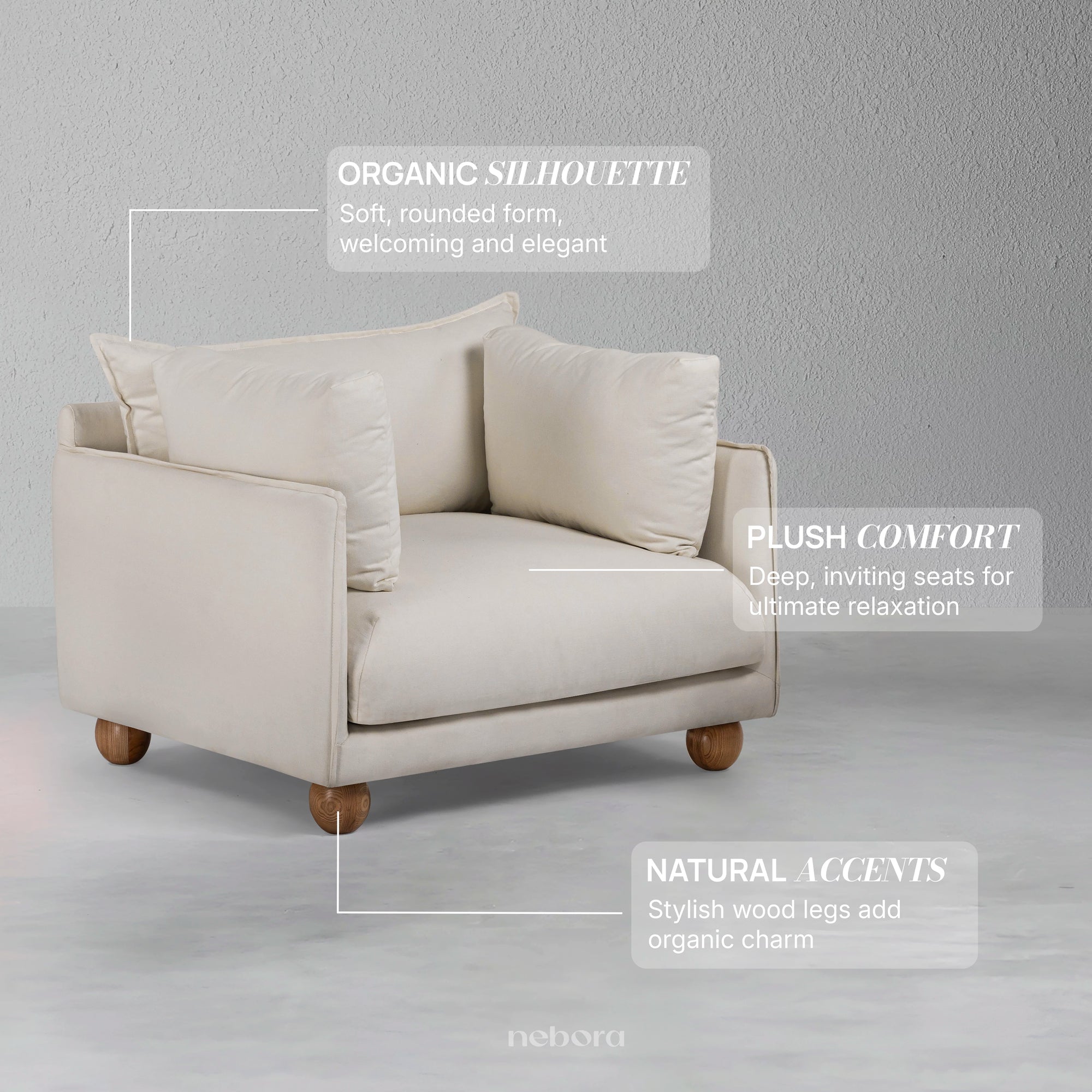 Aura Single Seater Super Sofa