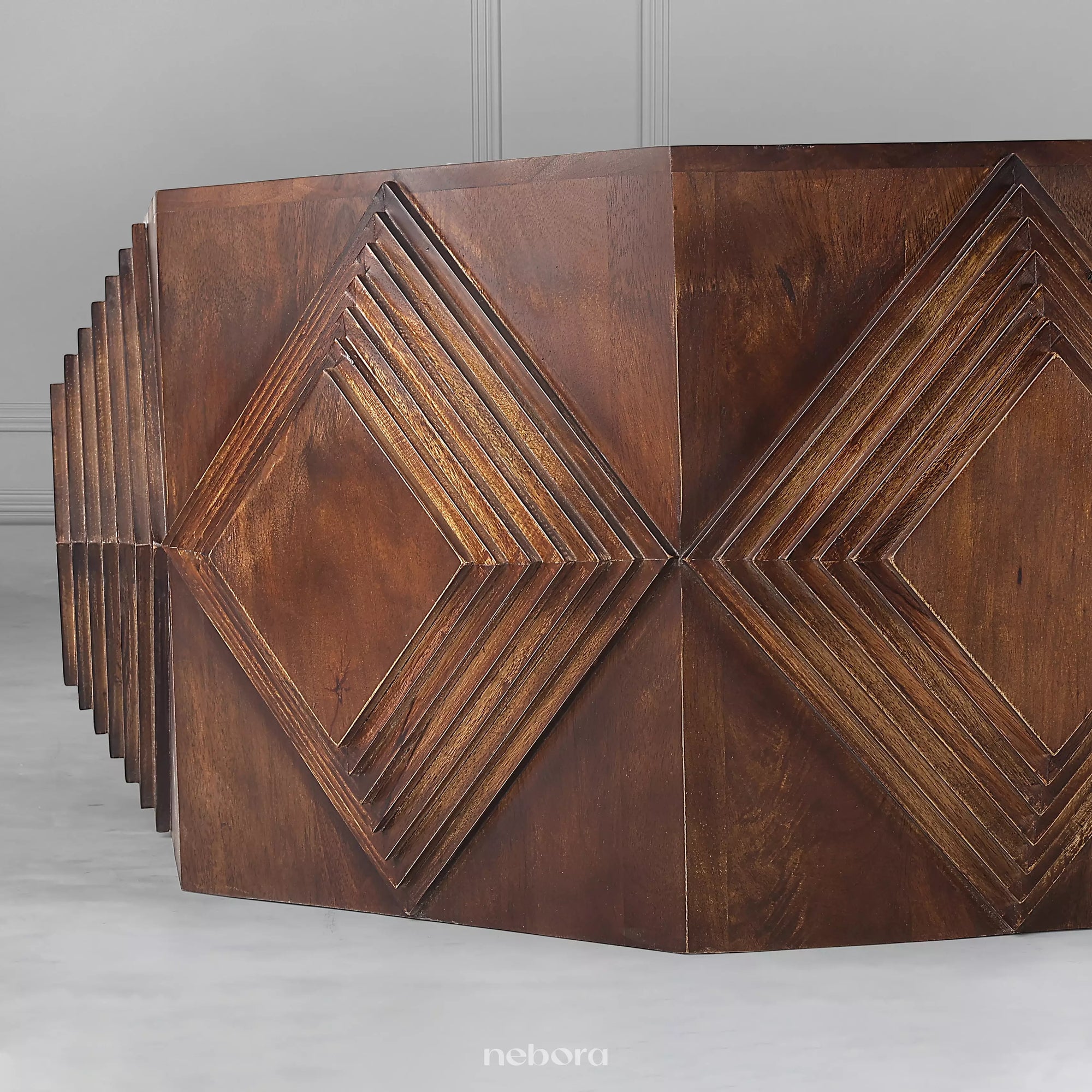 Geo Carve Coffee Table