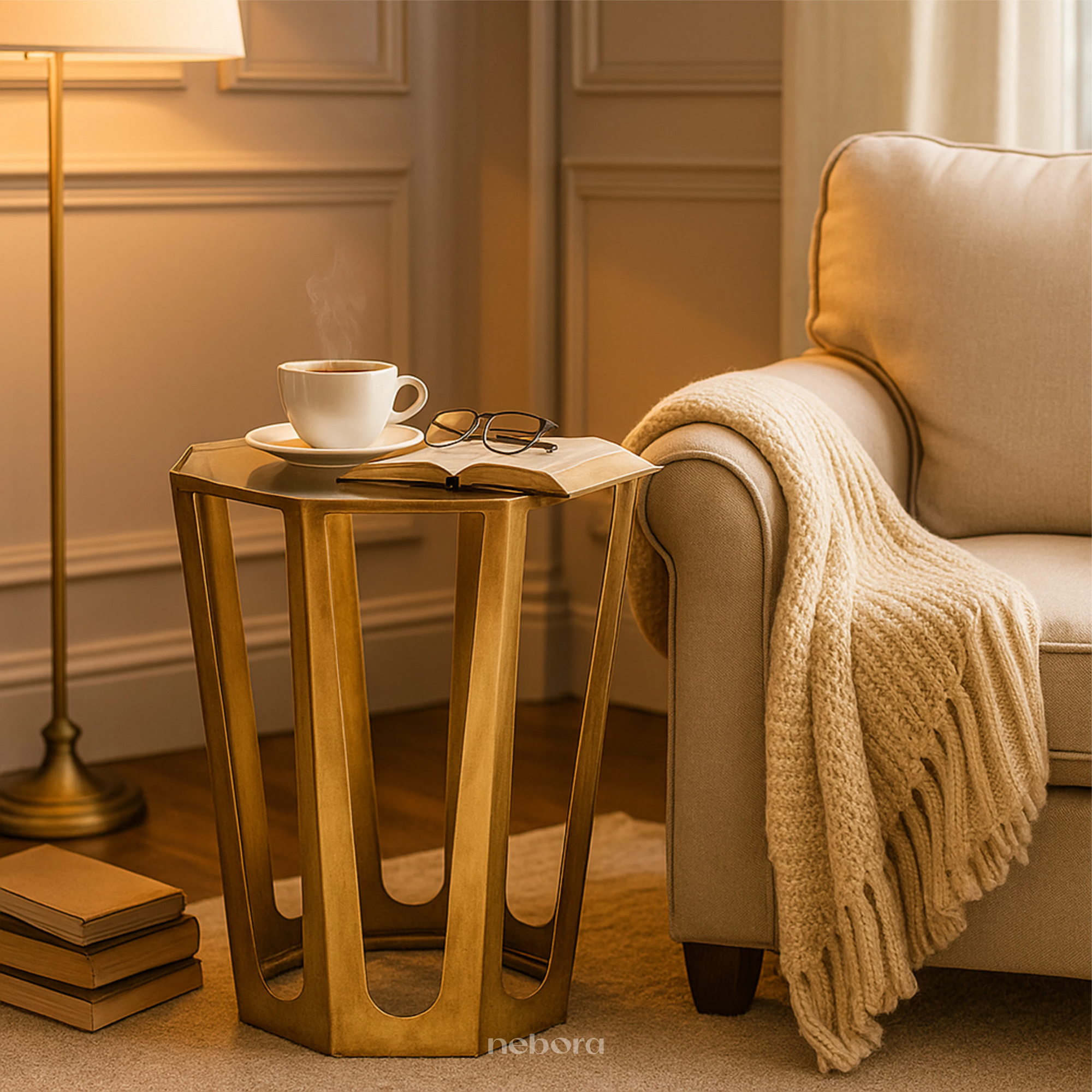 Luxe Octa Side Table