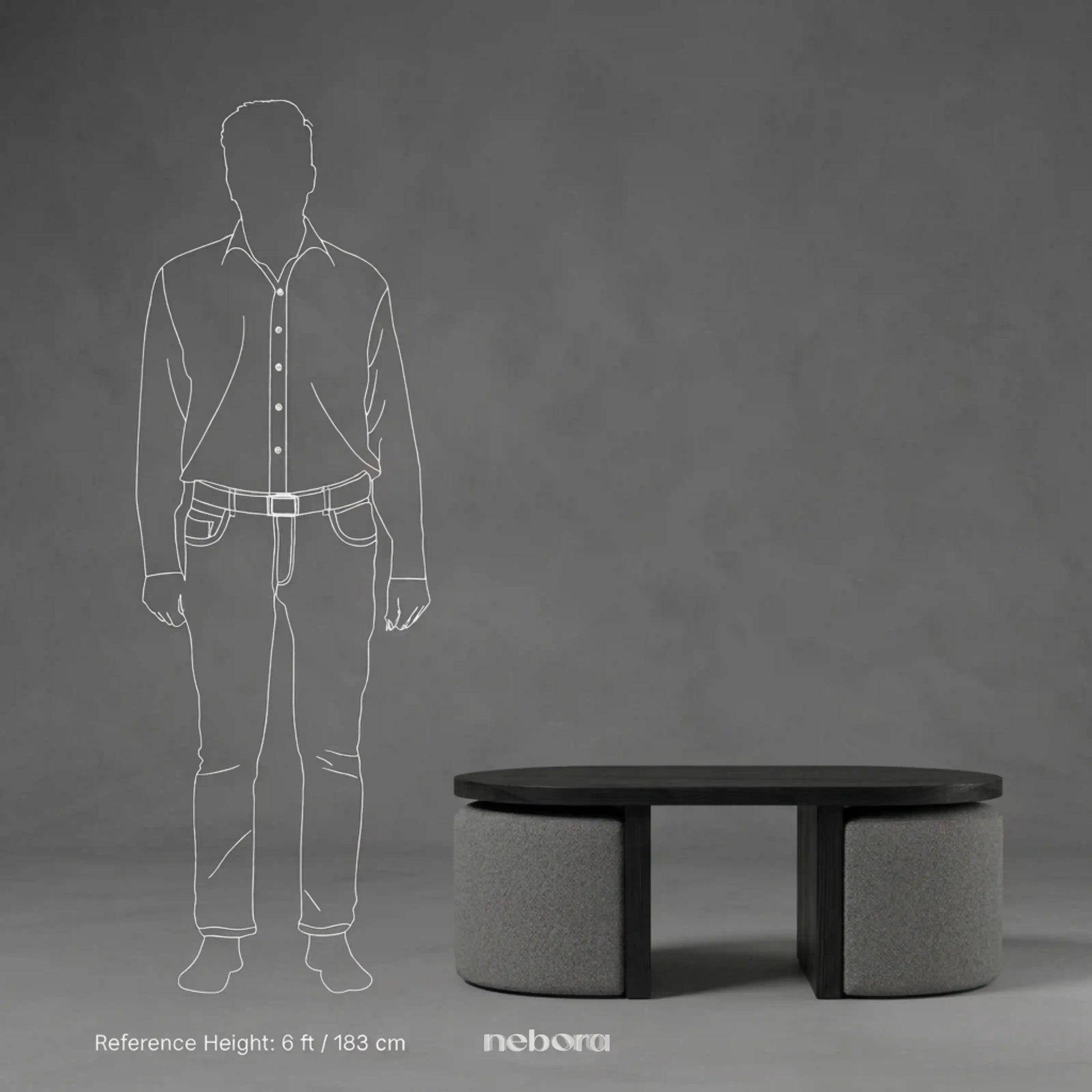 Comor Coffee Table Black