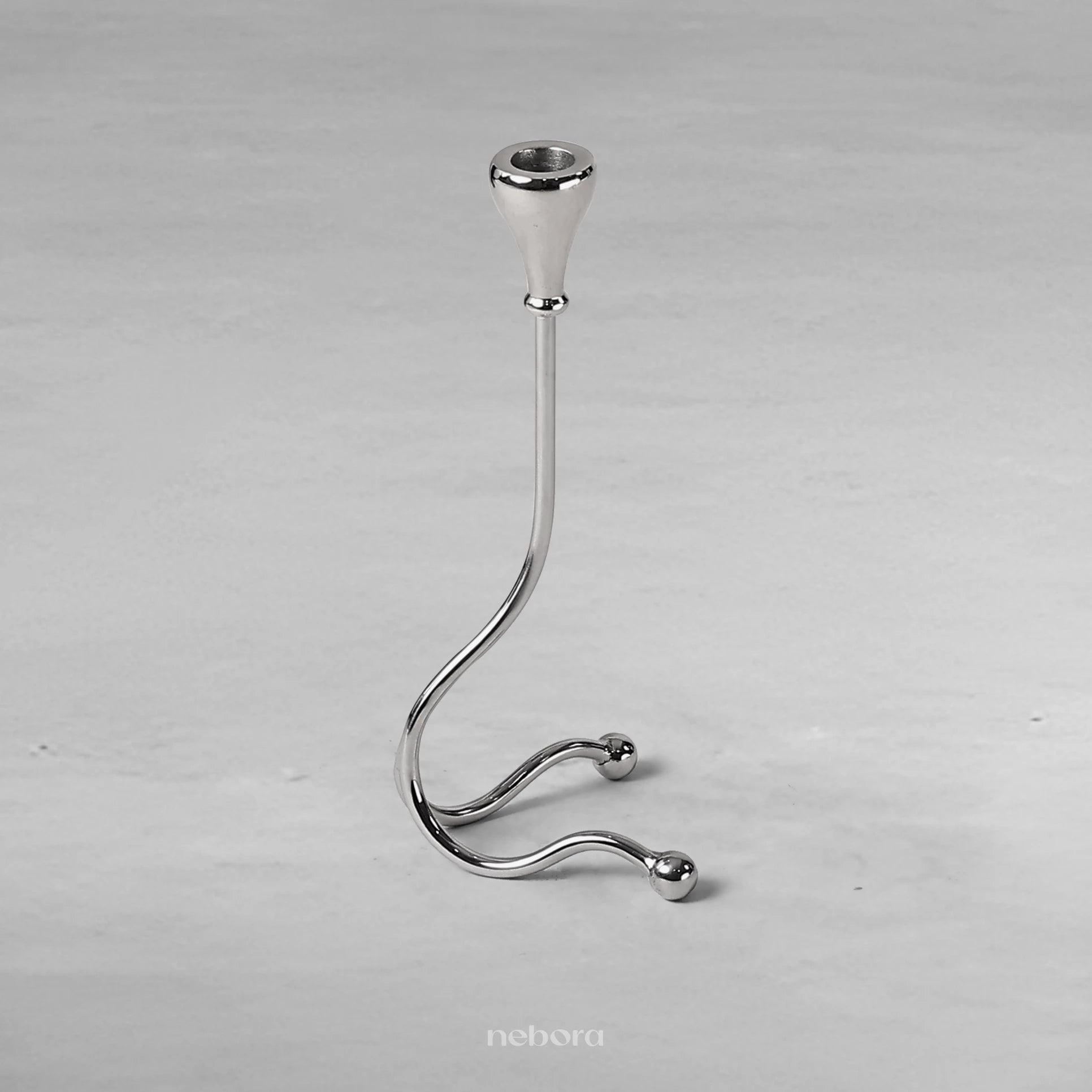 Ribbon Candle Holder 1 Tall