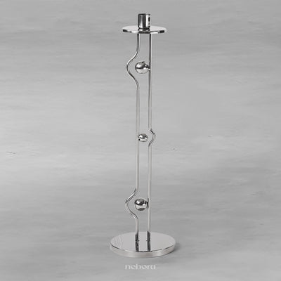 Metal Orb Candle Holder Large