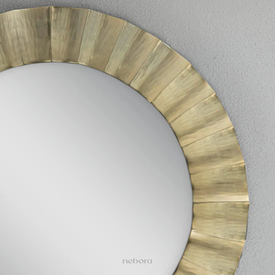 Golden Ripple Mirror