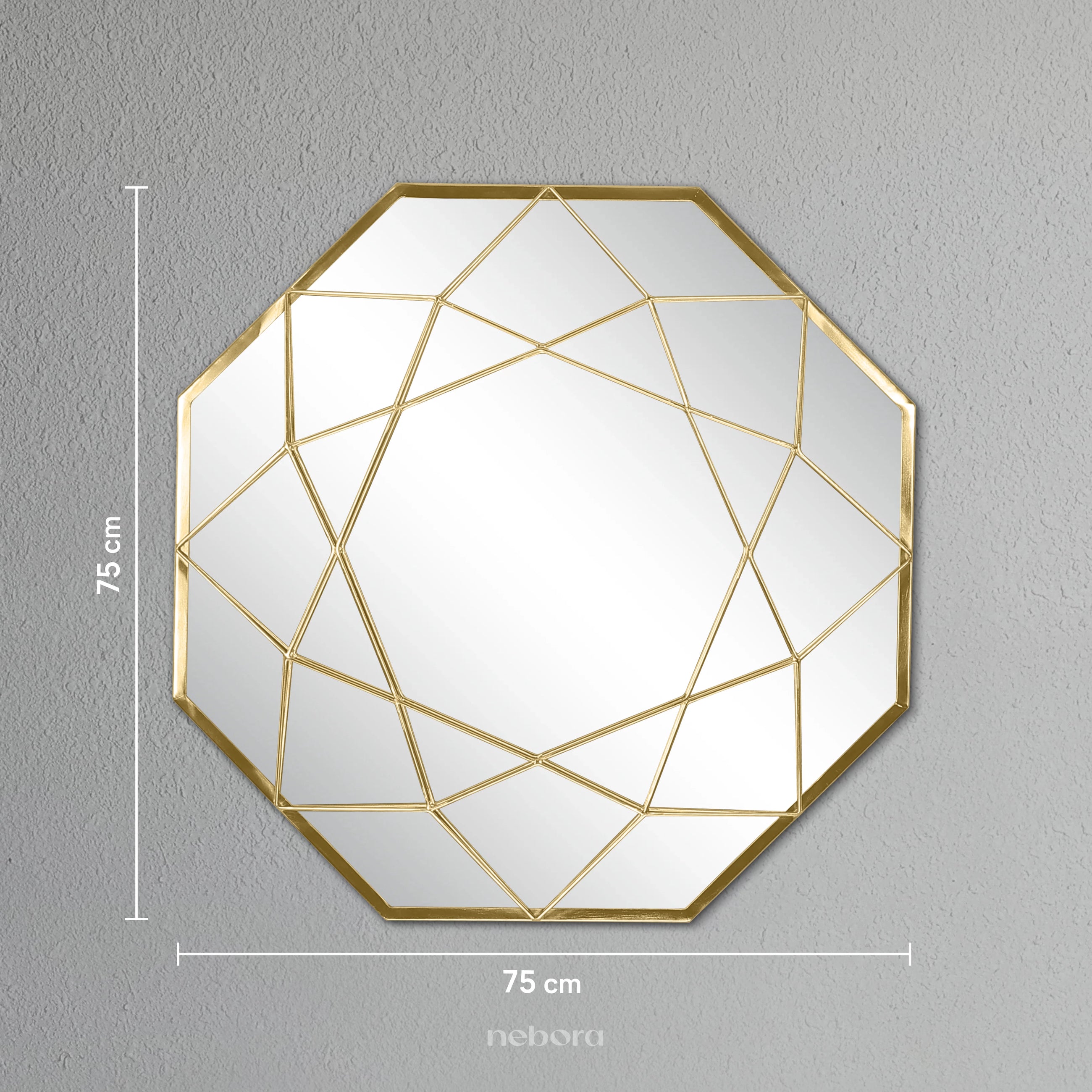 Gilded Prism Mirror