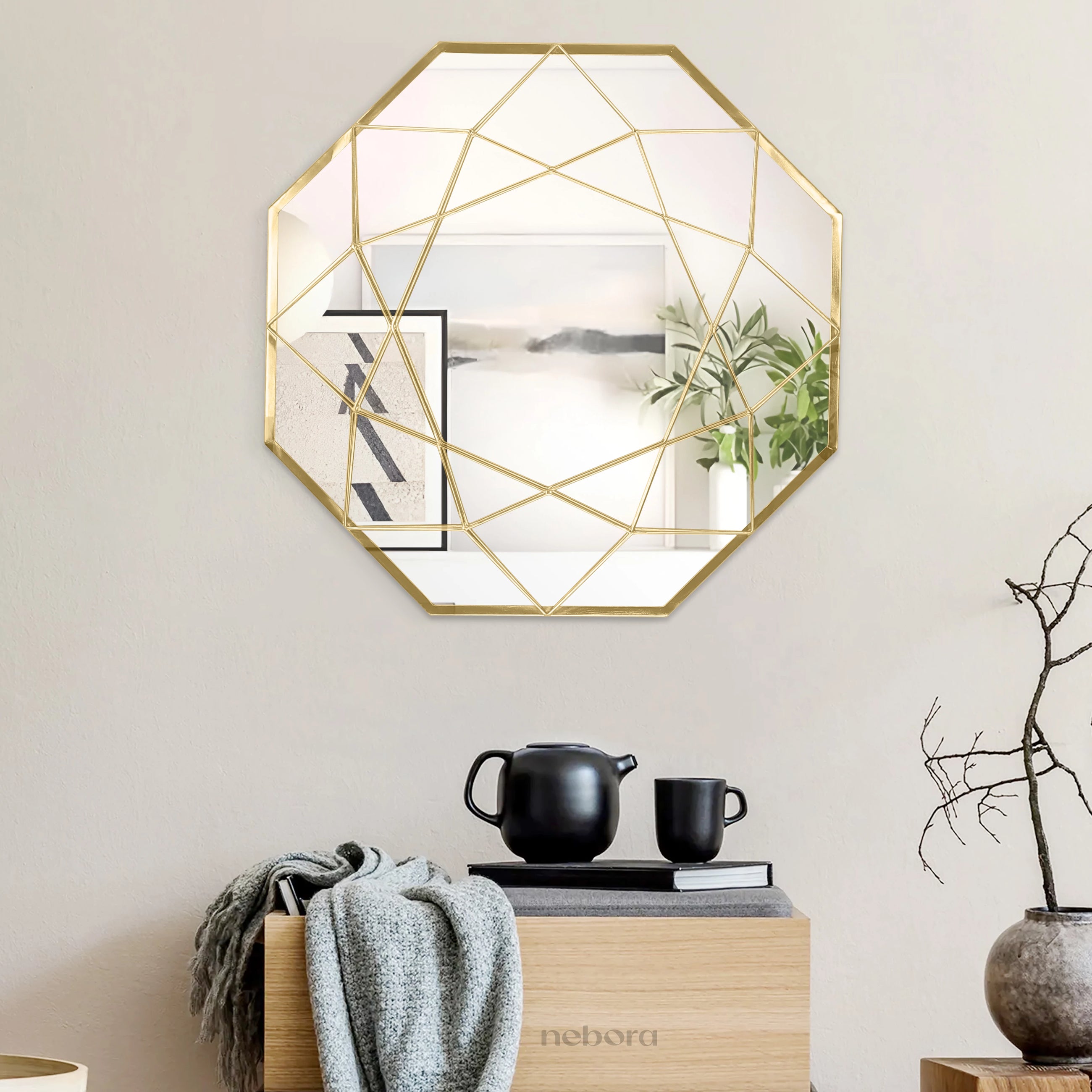 Gilded Prism Mirror - Product Image 
