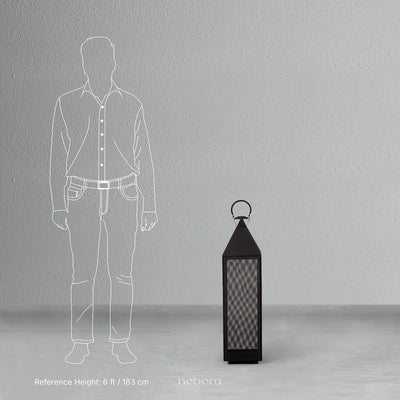 Black Mesh Lantern Small