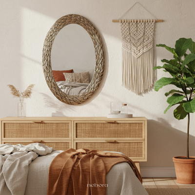 Sterling Oval Mirror