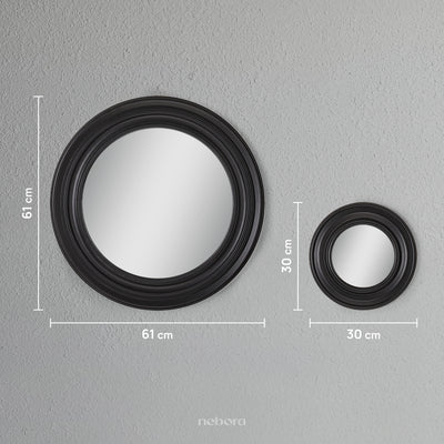 Solstice Mirrors Black Set/2