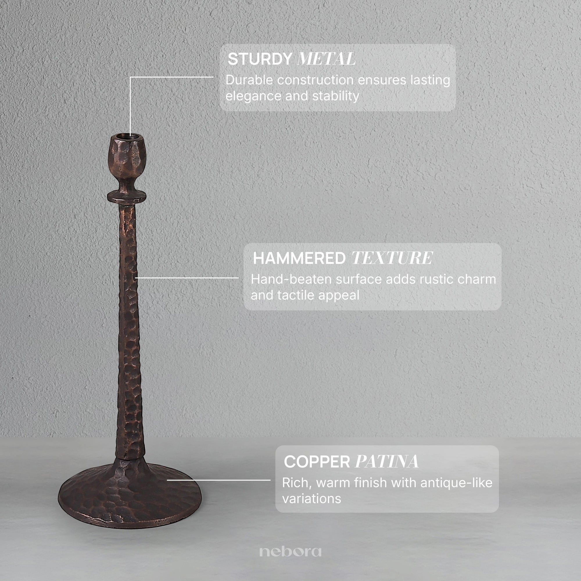 Monarch Candle Holder Set/2