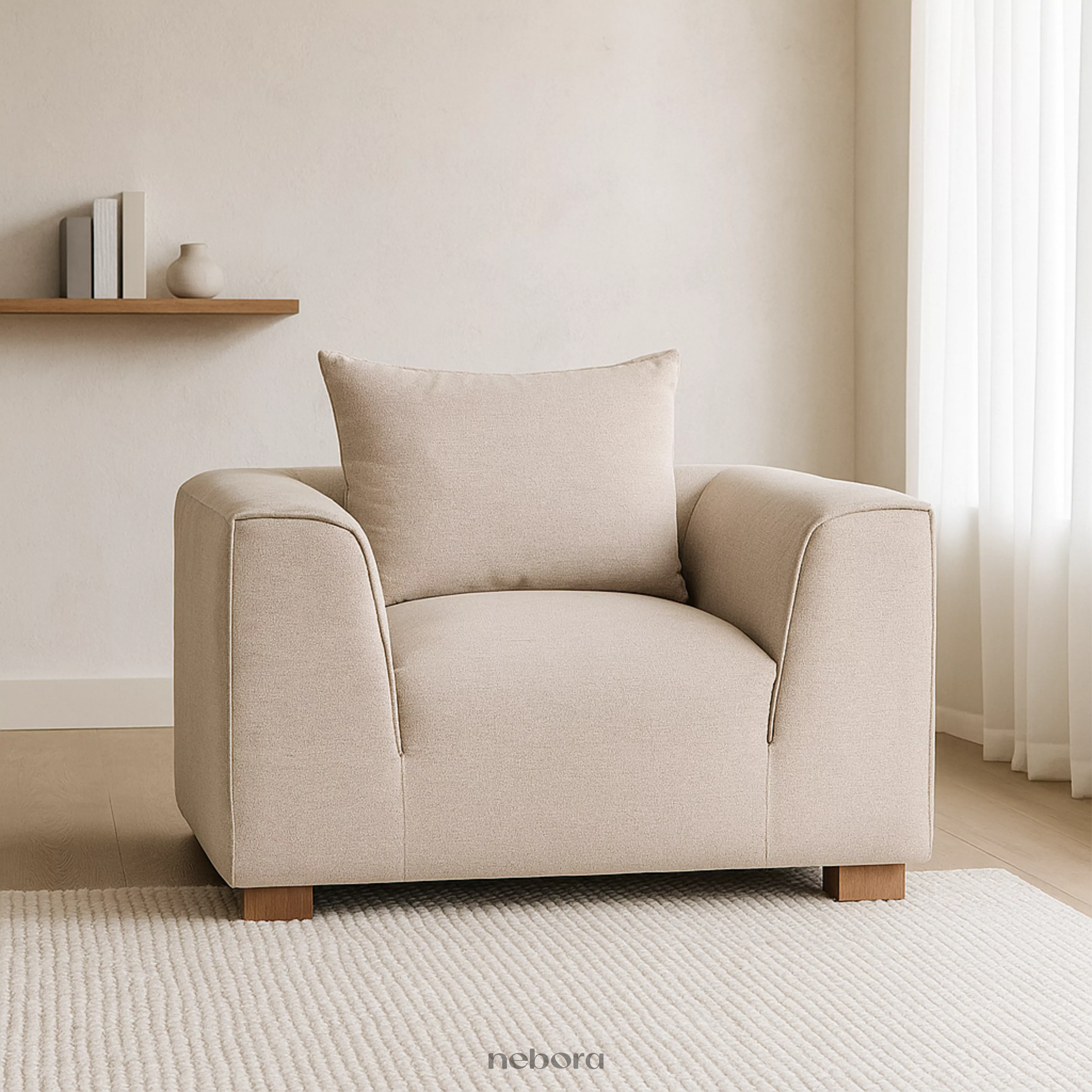 Ciel Single Seater Sofa - Product Image 