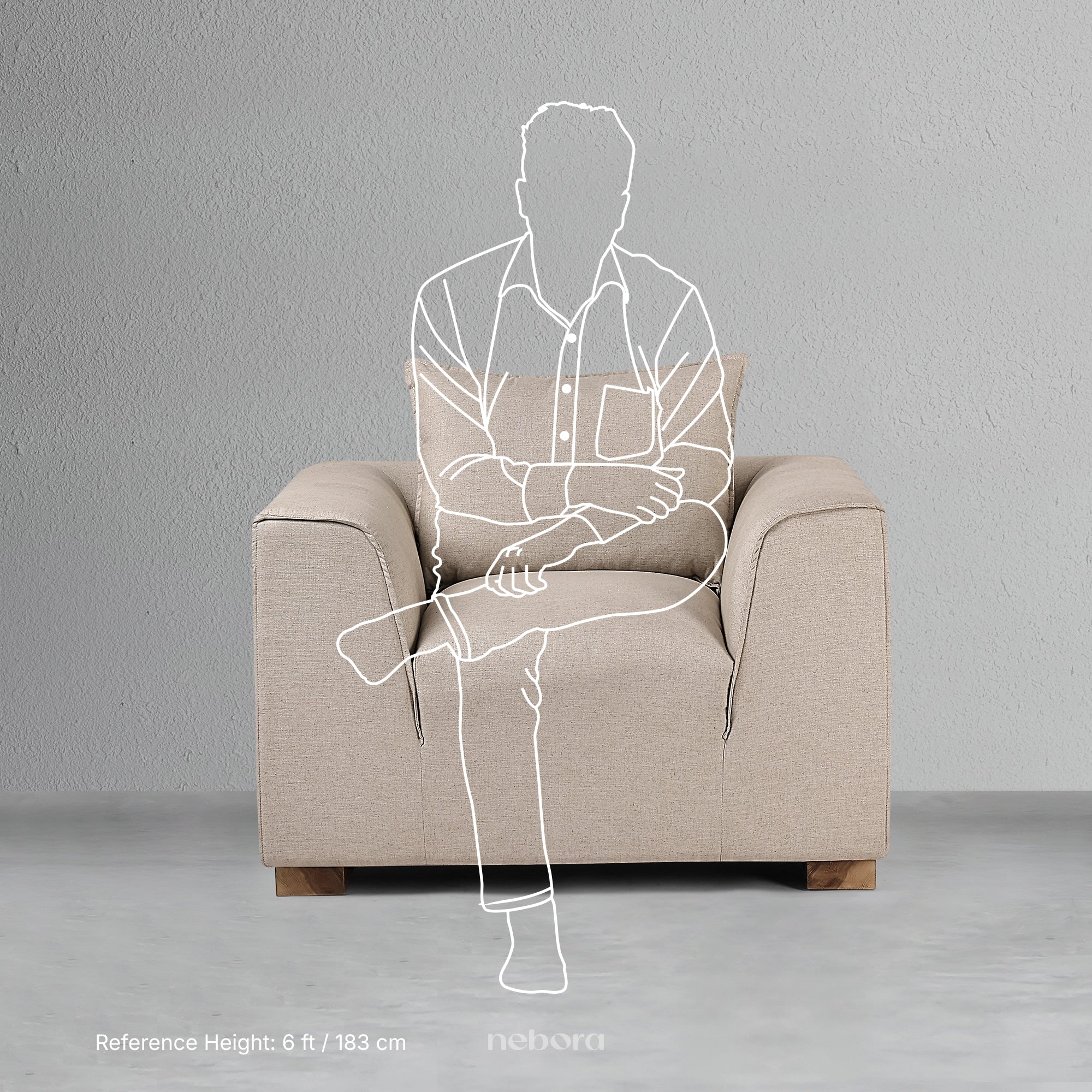 Ciel Single Seater Sofa