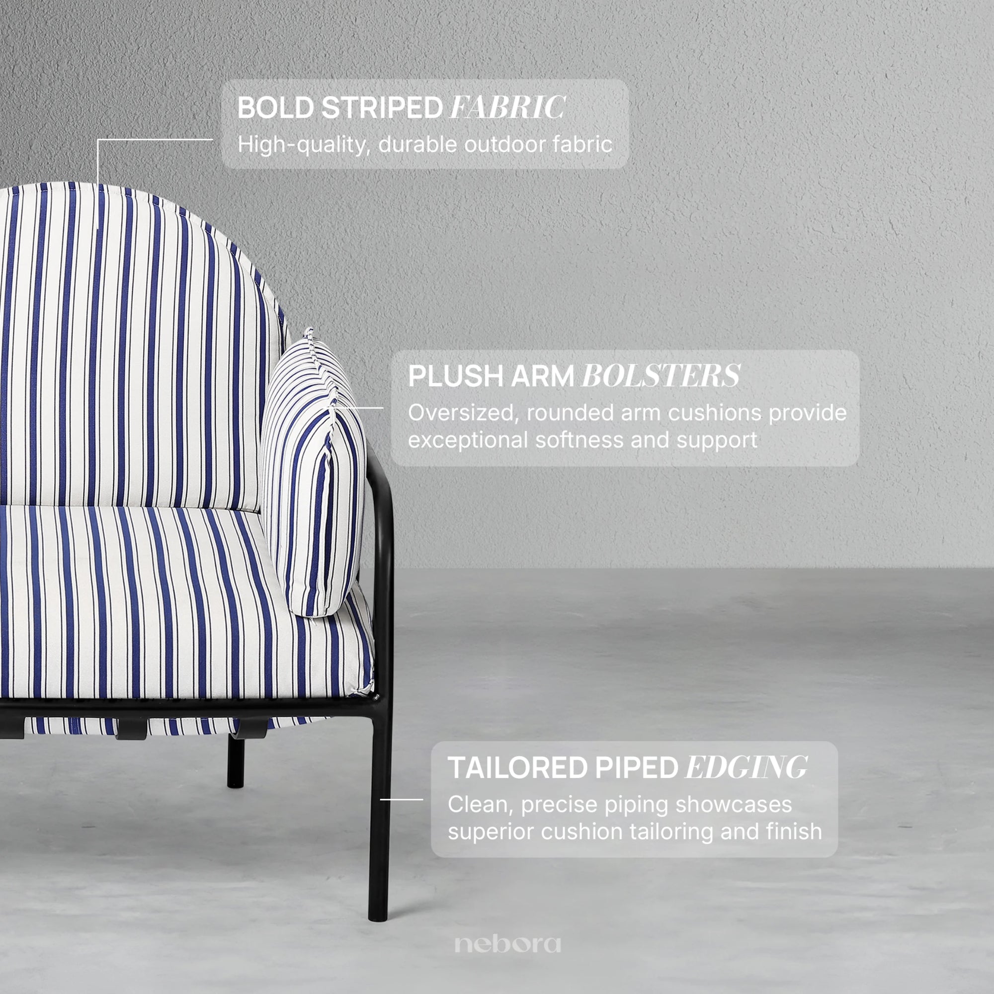 Como Outdoor 2 Seater Sofa