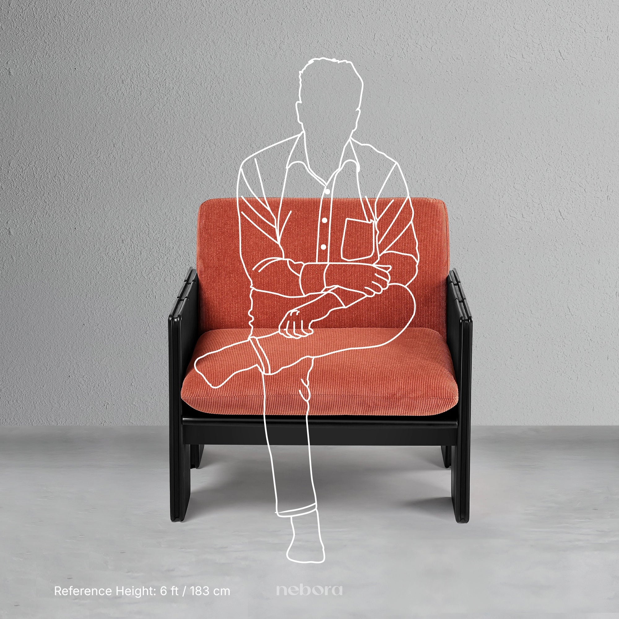 Stretto Single Seater Sofa
