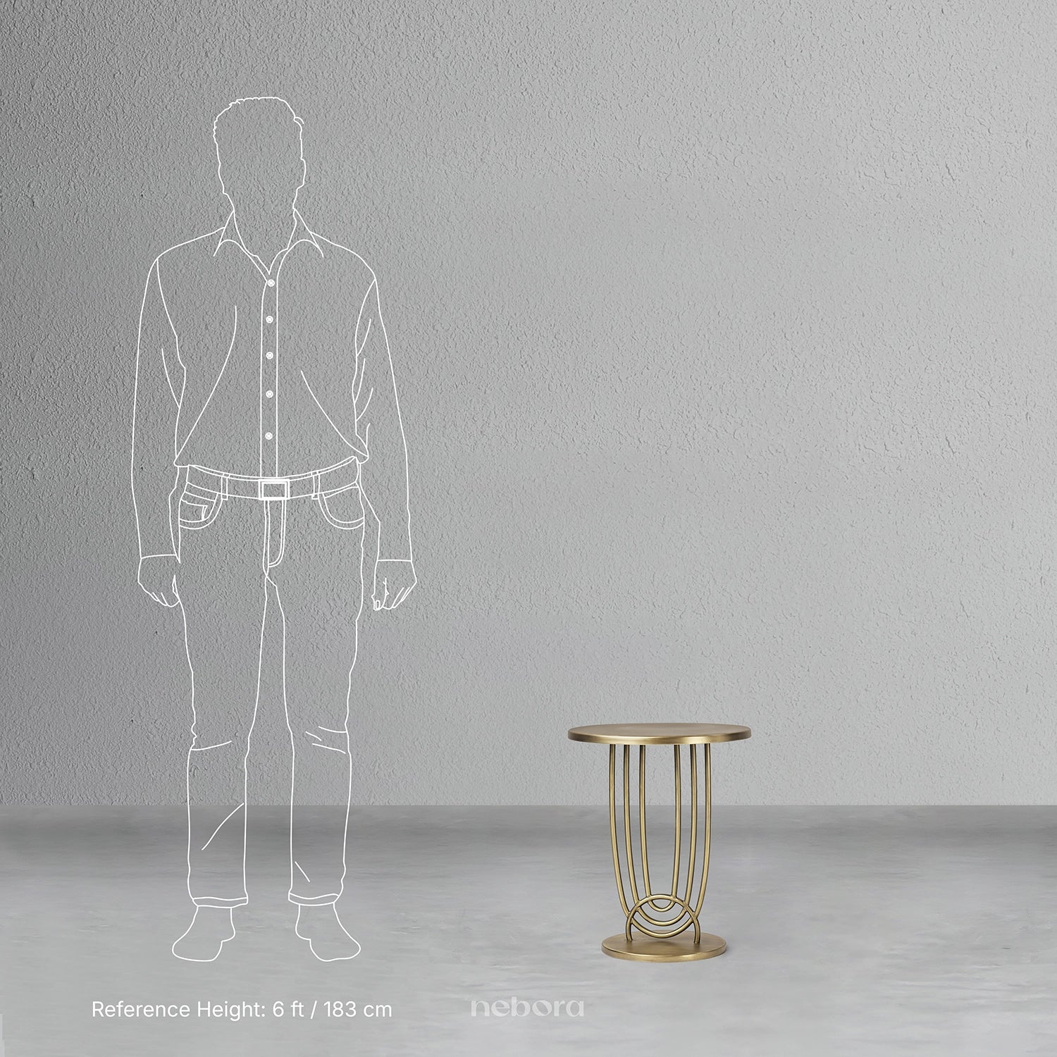 Radial Side Table