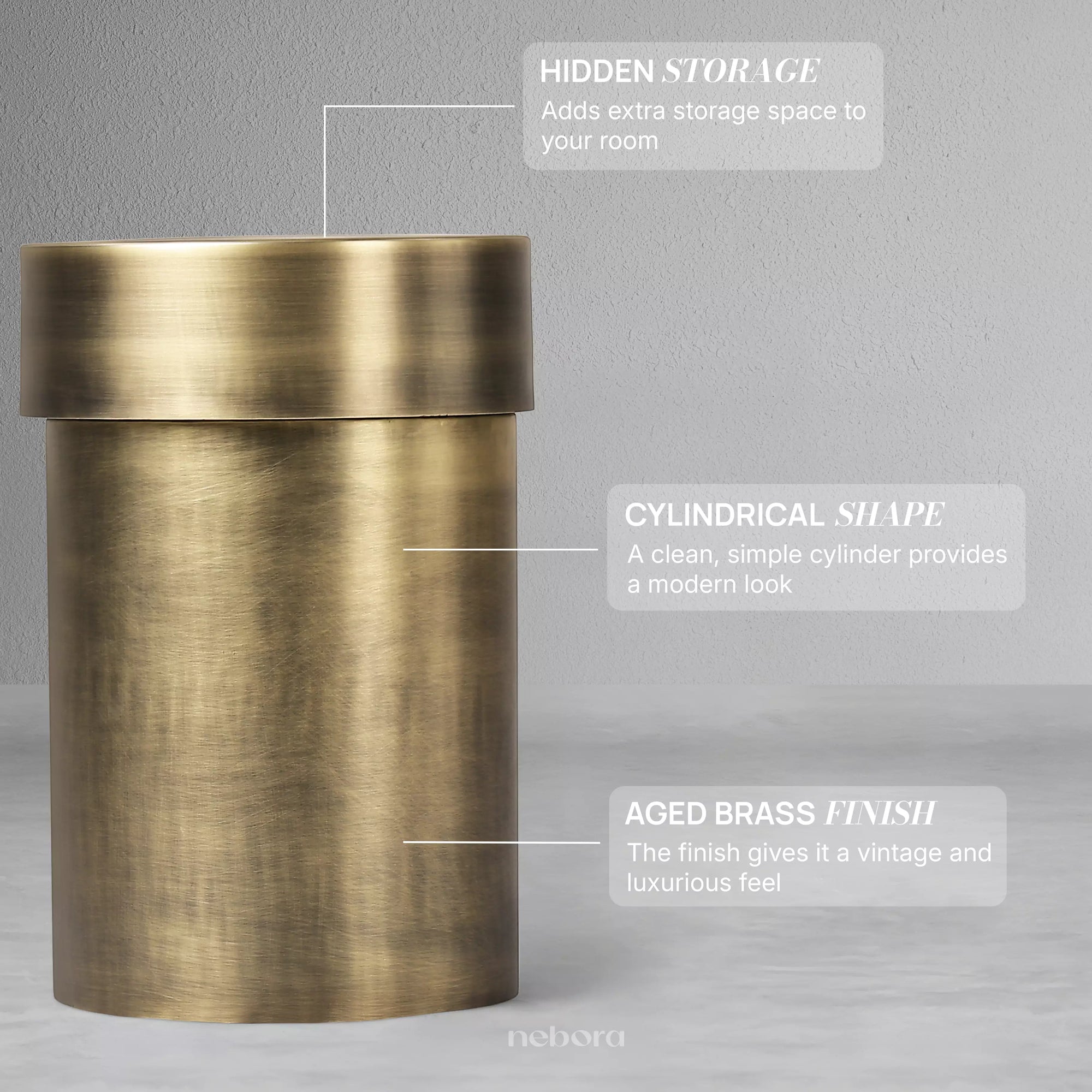 Column Side Table