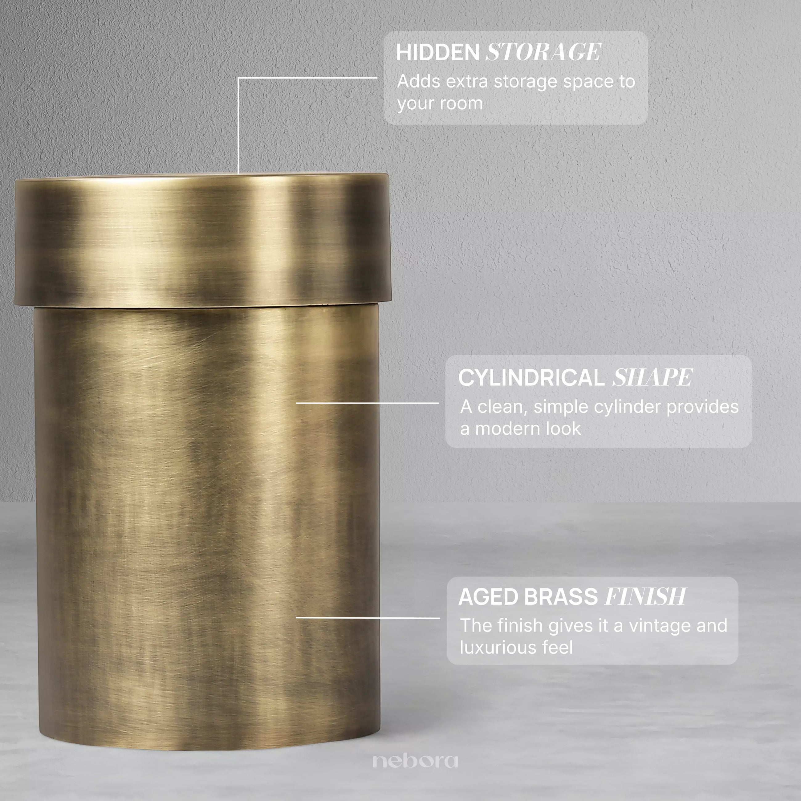 Column Side Table