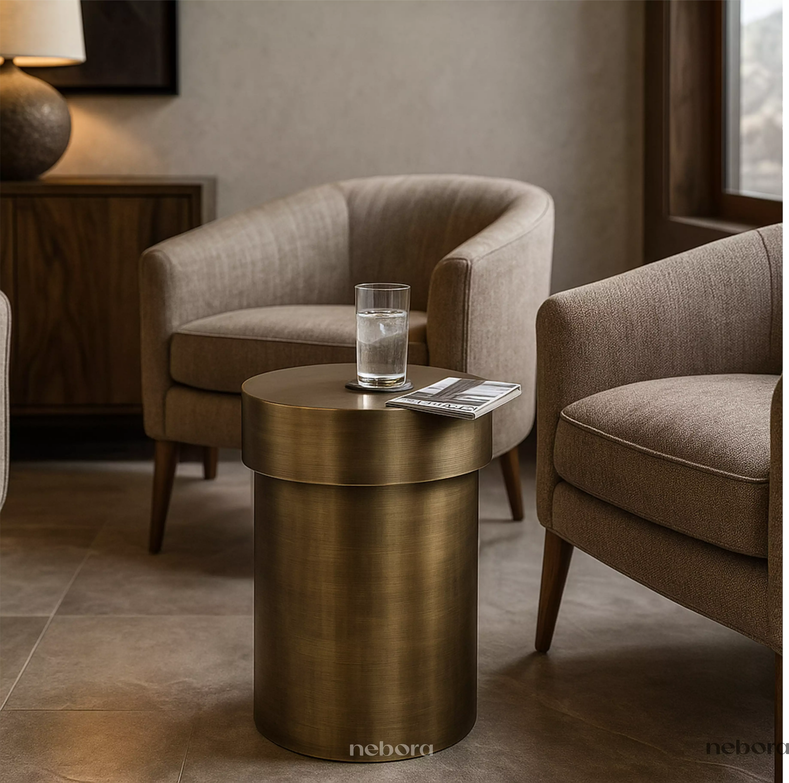 Column Side Table