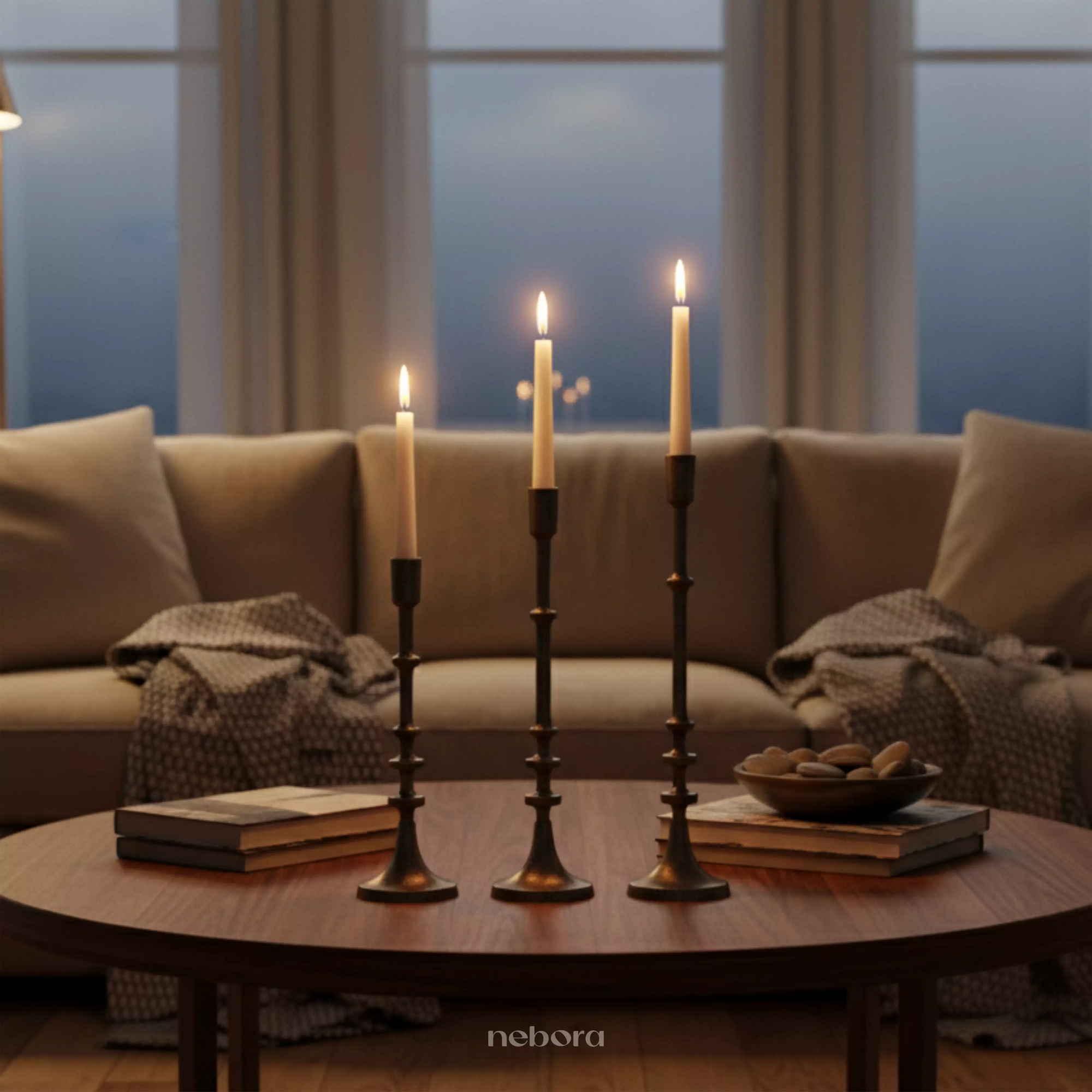 Sentinel Candle Stand Set/3